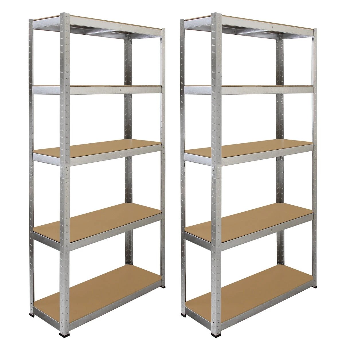 2 x 90cm Galwix & Galwix Workbench Shelving Unit & Mallet by Monster Shop