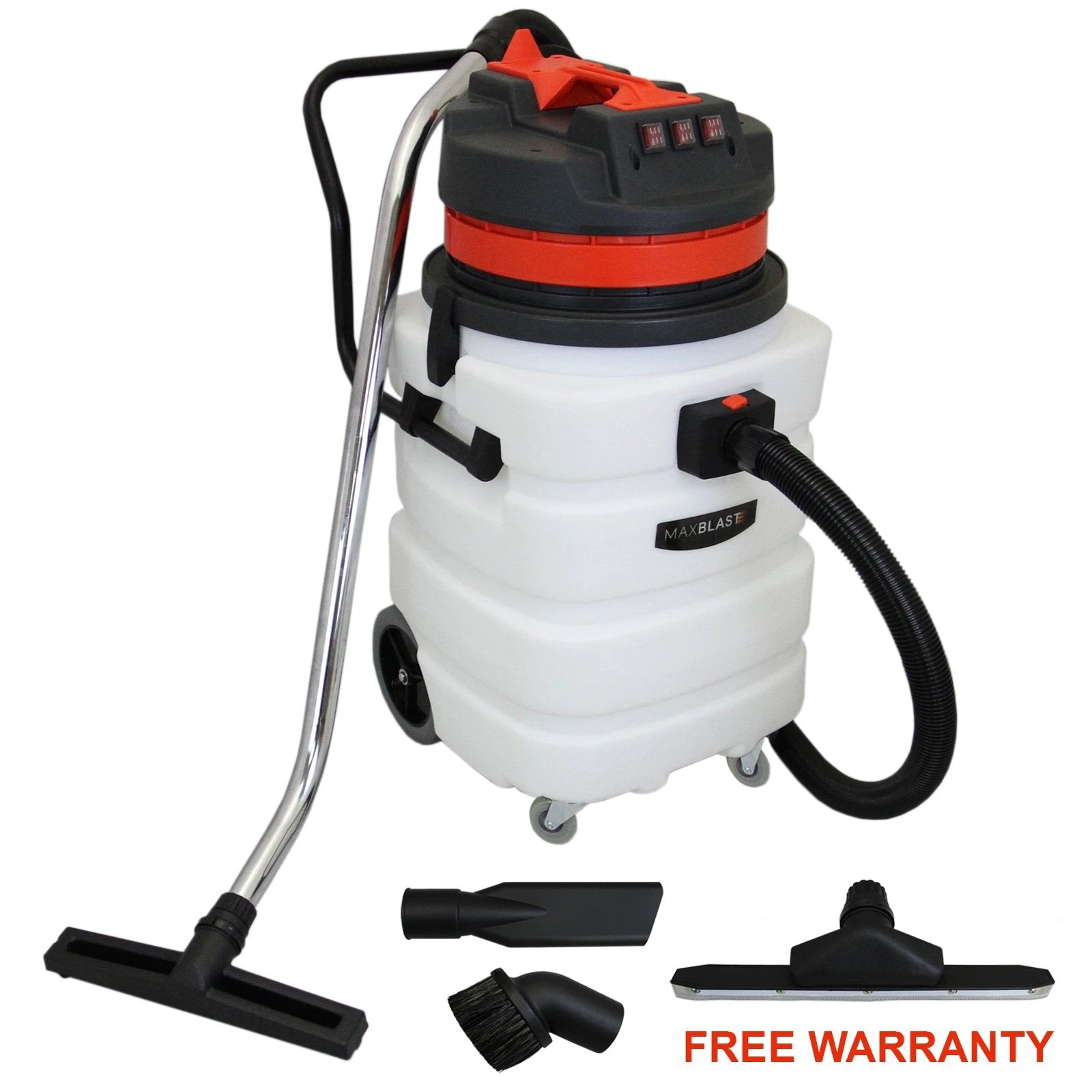 Monster Shop 90L Maxblast Industrial Vacuum - Wet & dry -