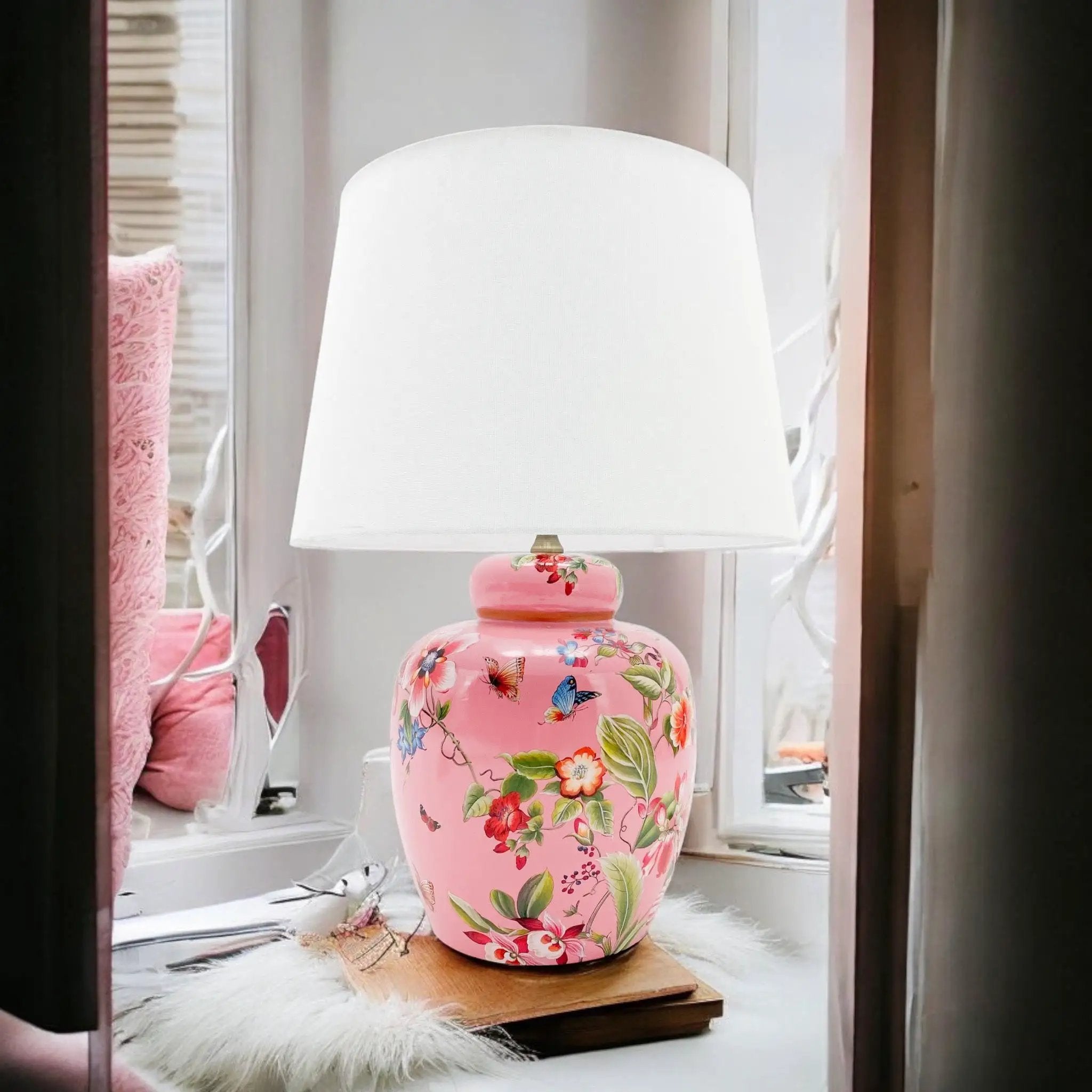 MSL 41CM CERAMIC TABLE LAMP - Lamp
