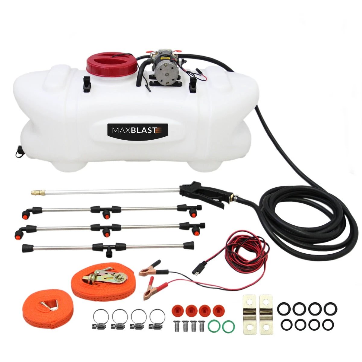 Monster Shop ATV Tipping Trailer & 60 Litre Sprayer -