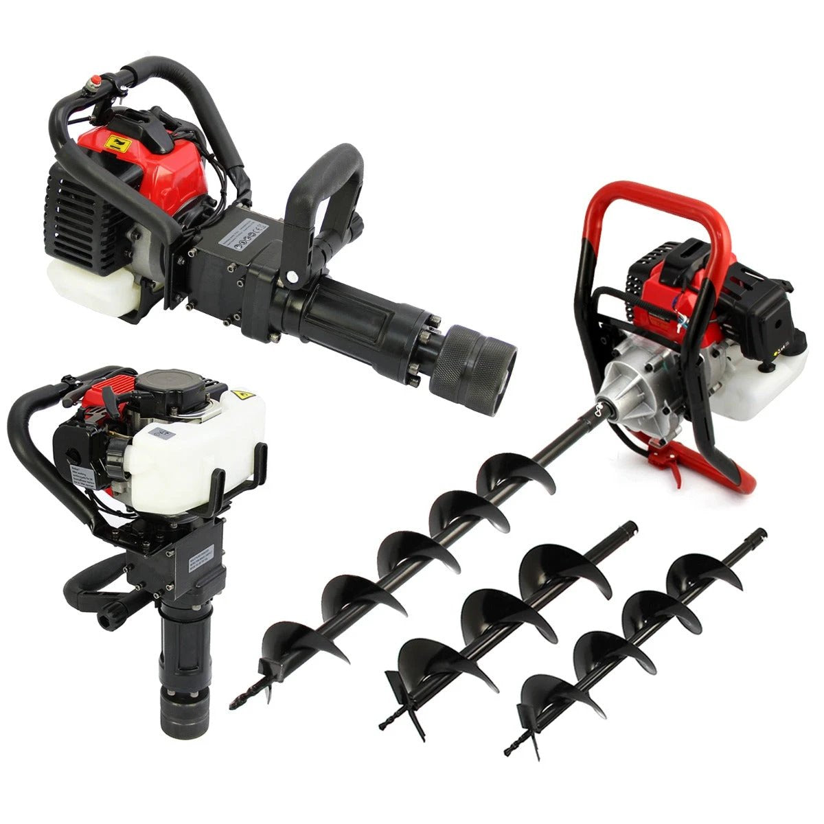 T-Mech Earth Auger & 2-Stroke Post Driver by Monster Shop