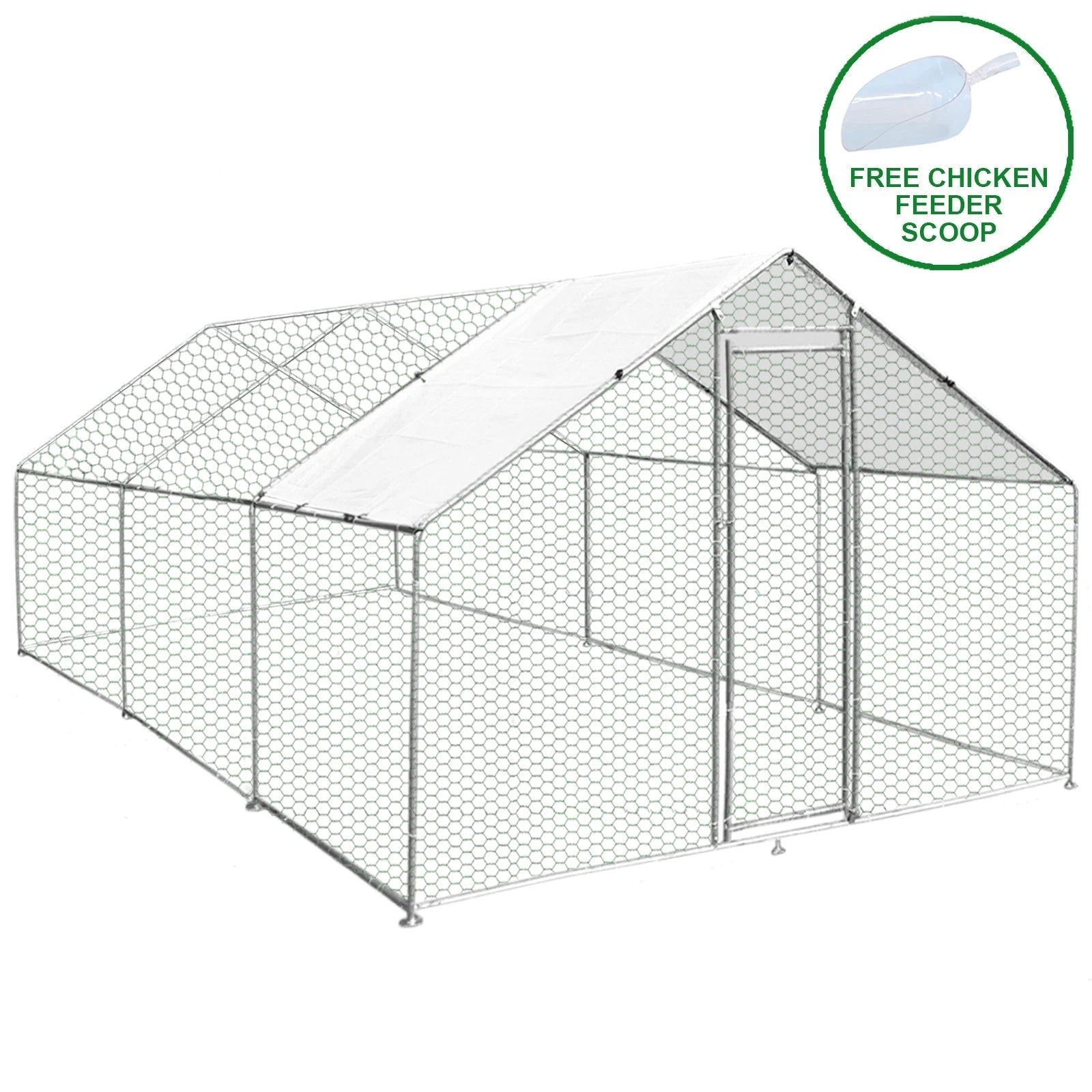 Chicken Run 4m x 6m x 2m by Monster Shop