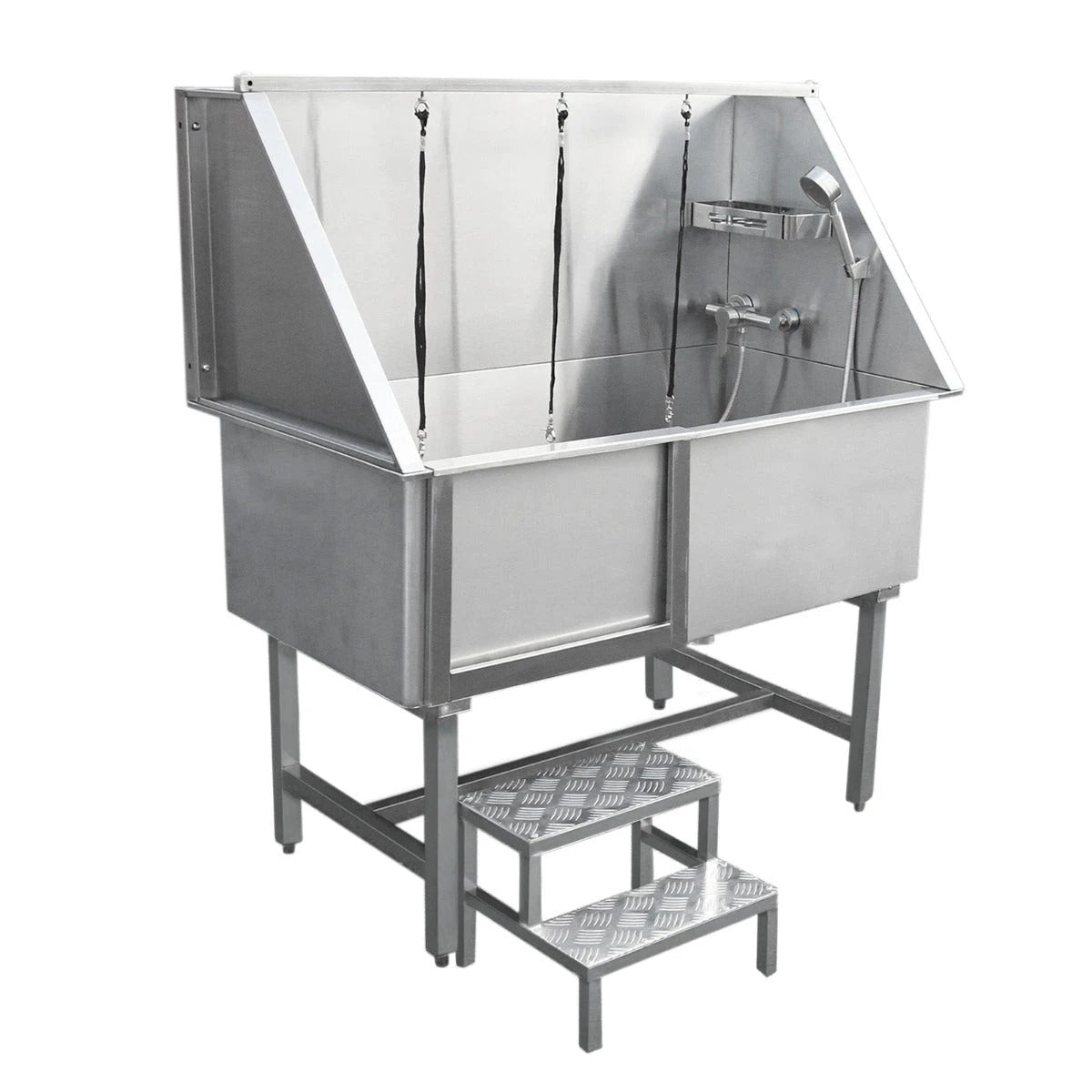 Monster Shop Dog Grooming Bath Steel Pet Wash Station 600mm -
