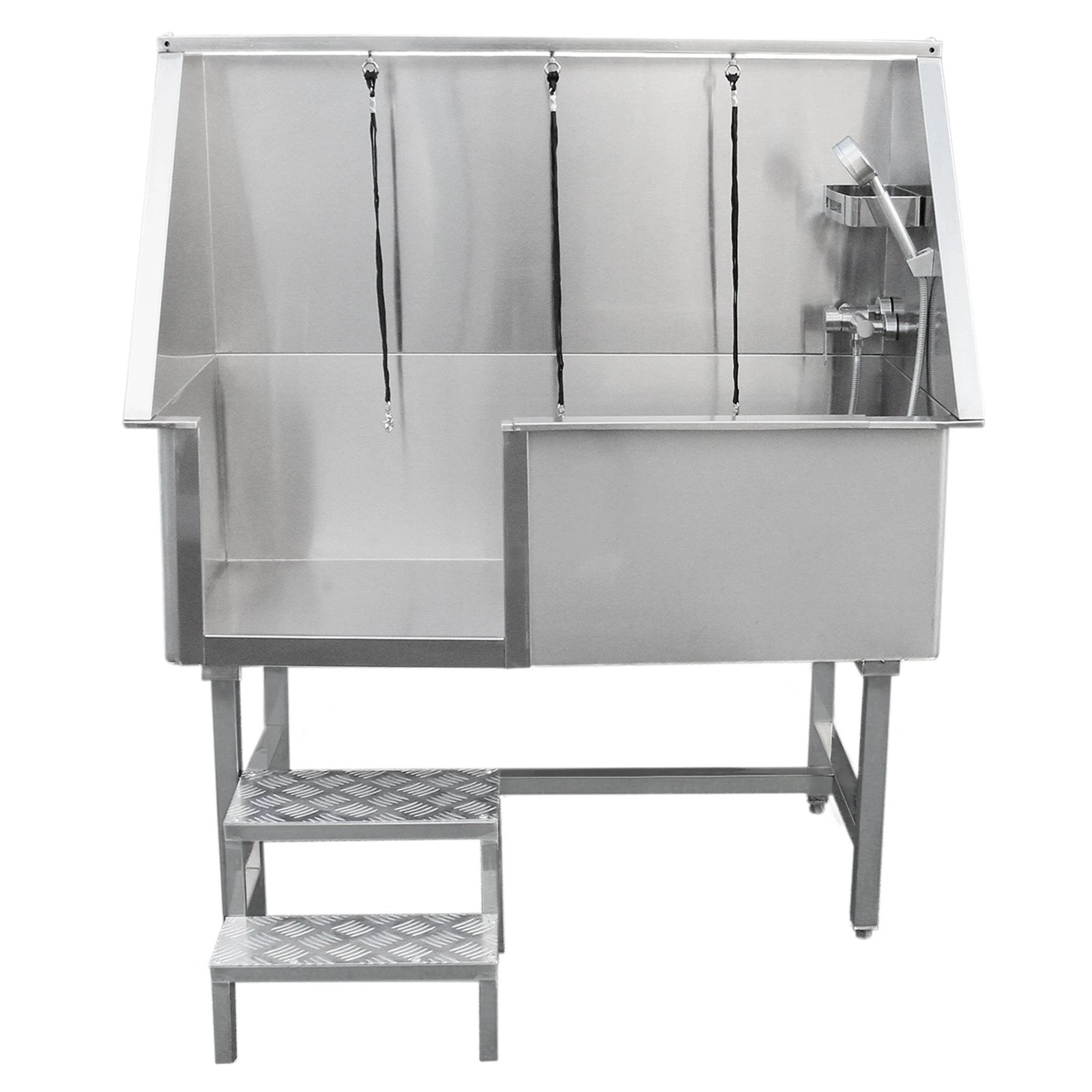 Monster Shop Dog Grooming Bath Steel Pet Wash Station 600mm -