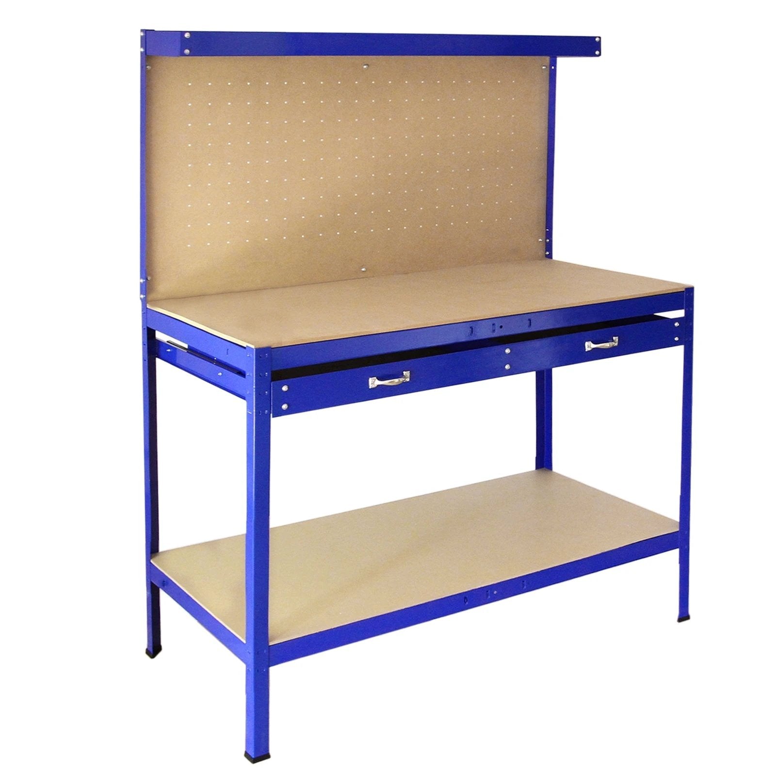 Monster Shop Workbench With Pegboard And Drawer In Blue -