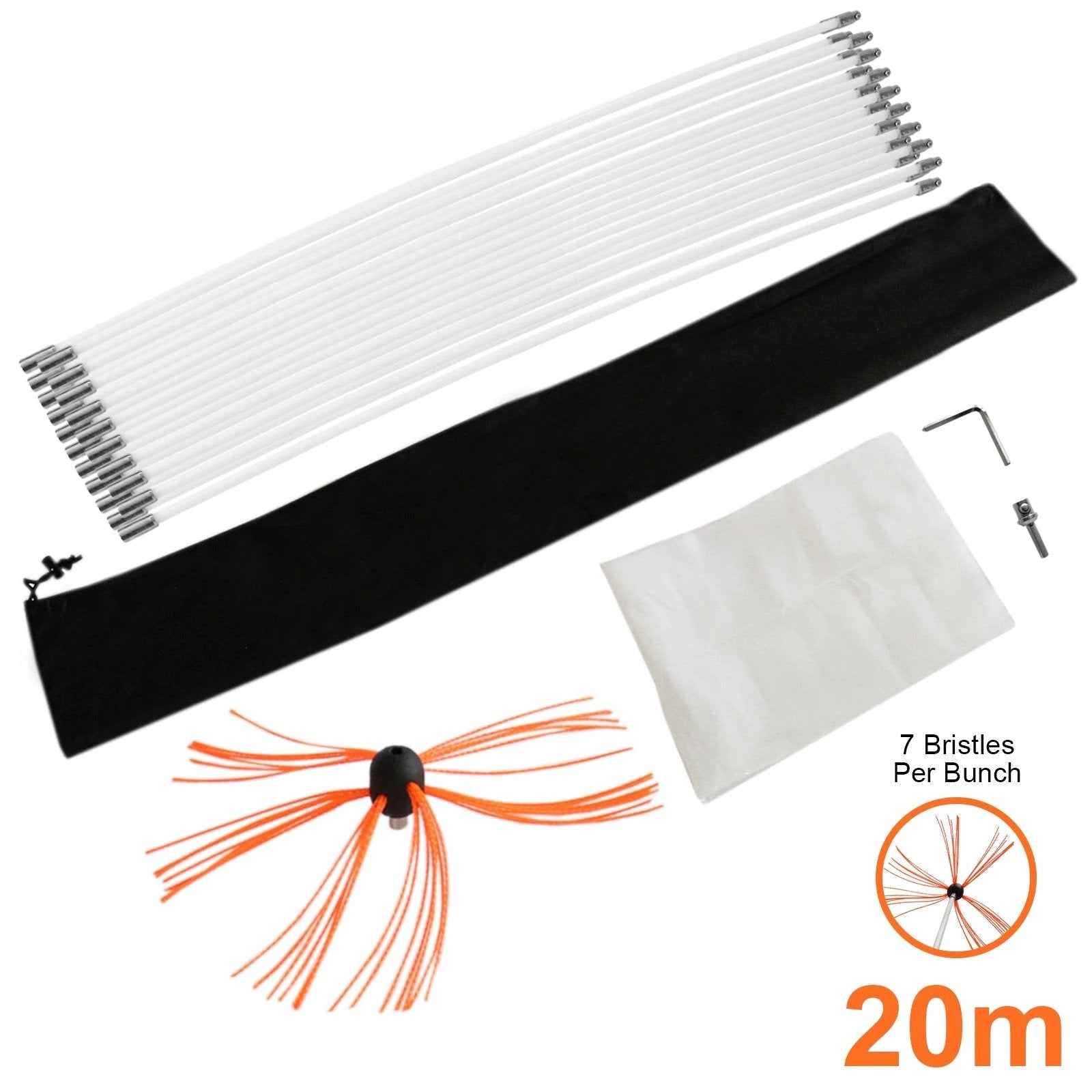 Monster Shop MAXBLAST Powered Chimney Sweep 20m -