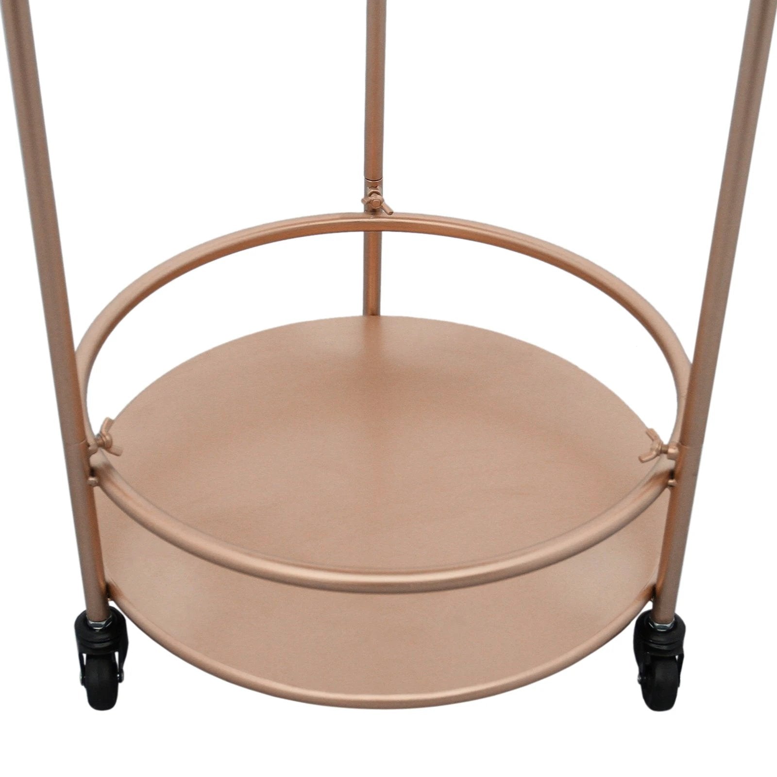 Monster Shop Rose Gold Drinks Trolley Bar Cart - Small -