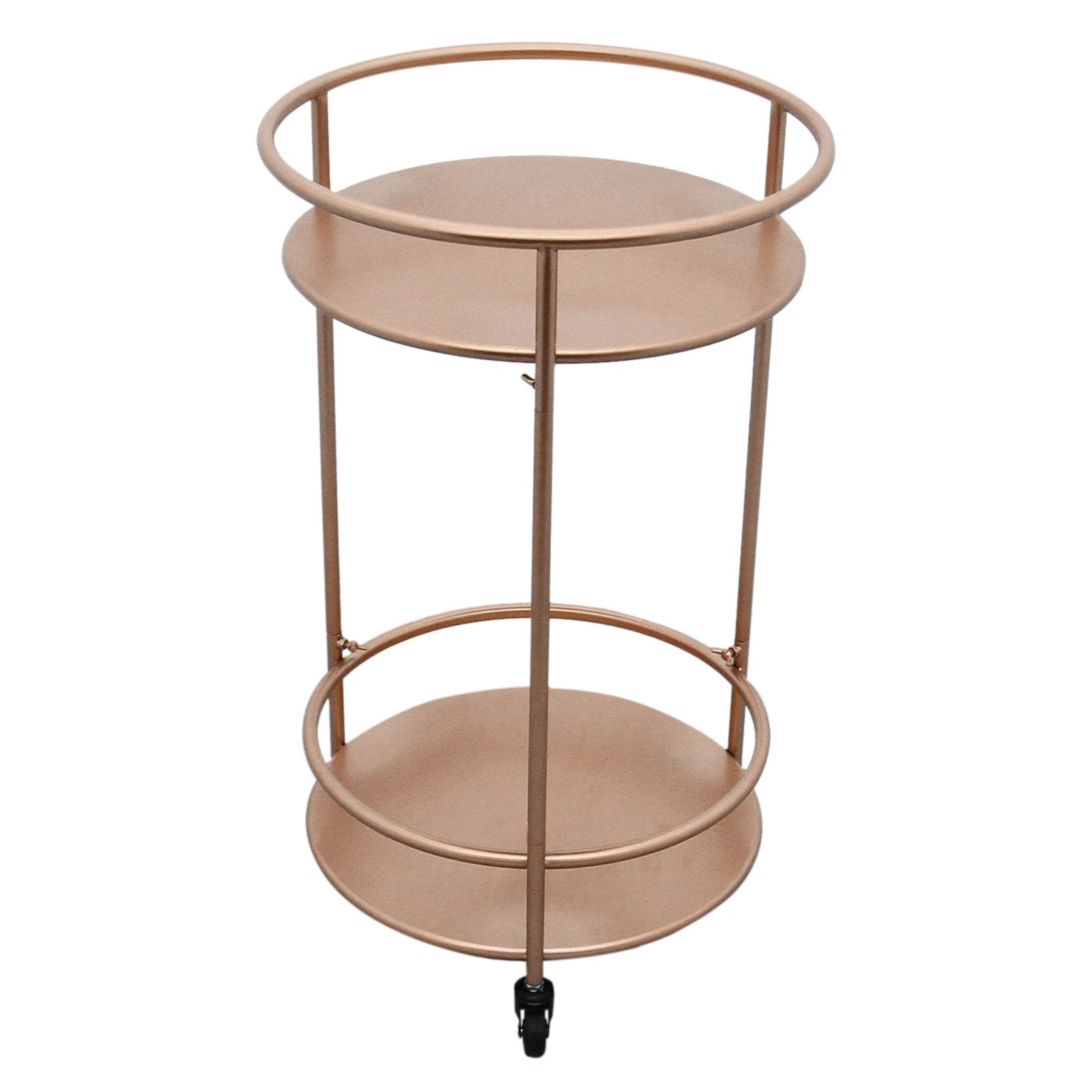 Rose Gold Drinks Trolley Bar Cart - Small by Monster Shop