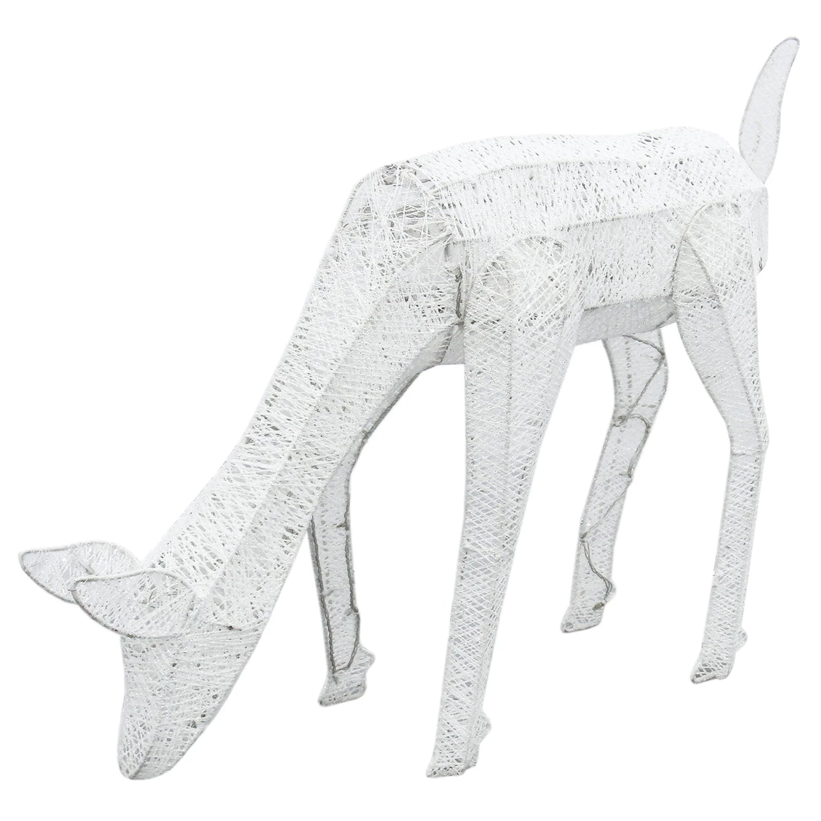 Monster Shop Large Light Up Grazing Doe Reindeer -