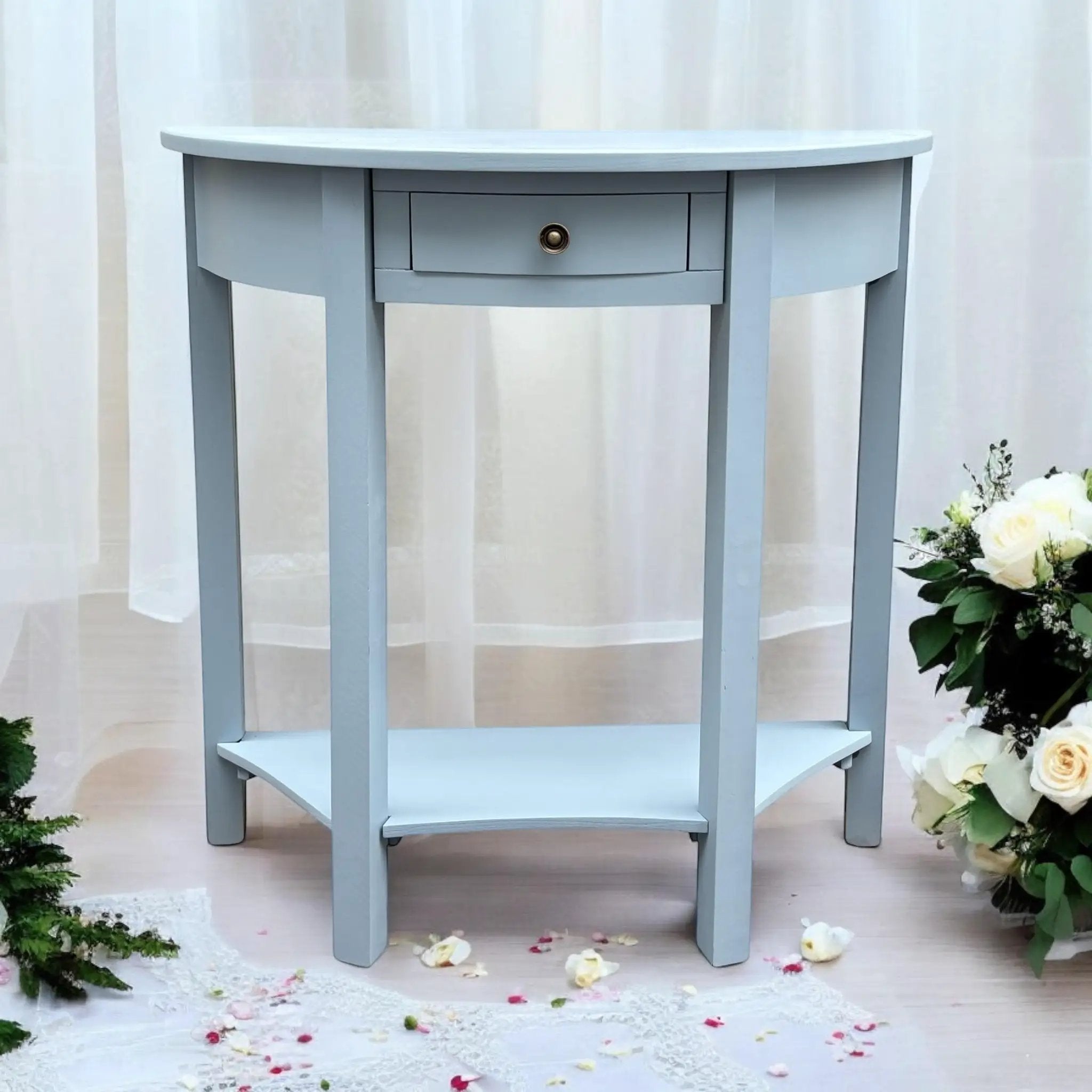 MSL 80CM 2 DRAWER SIDE TABLE - Console Table