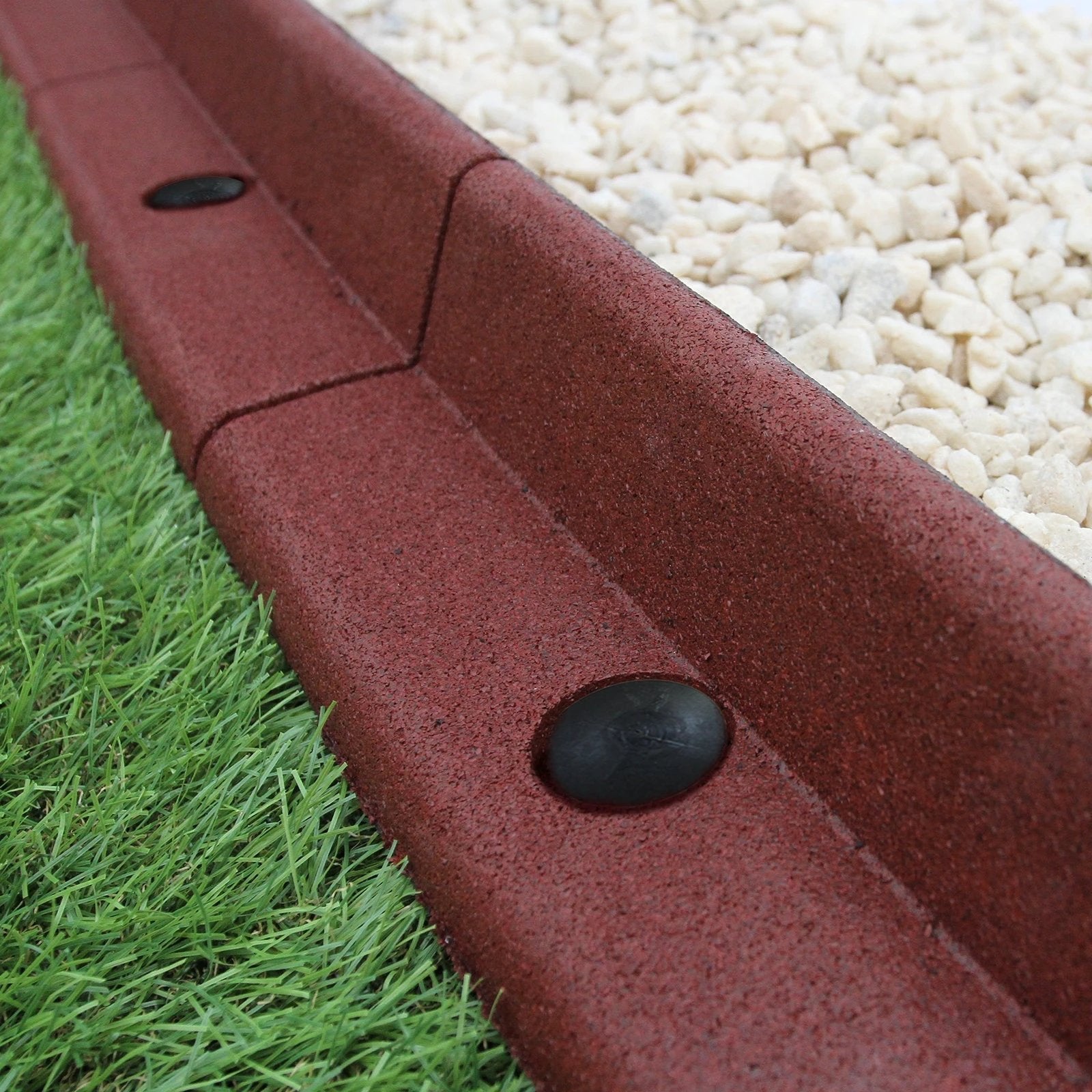 Flexible Lawn Edging Terracotta 1.2m x 4 by Monster Shop