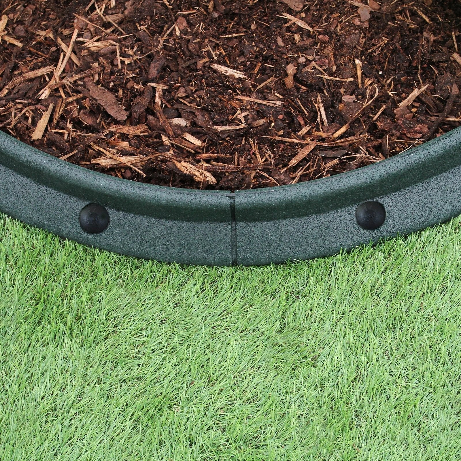 Flexible Lawn Edging Green 1.2m x 10 by Monster Shop