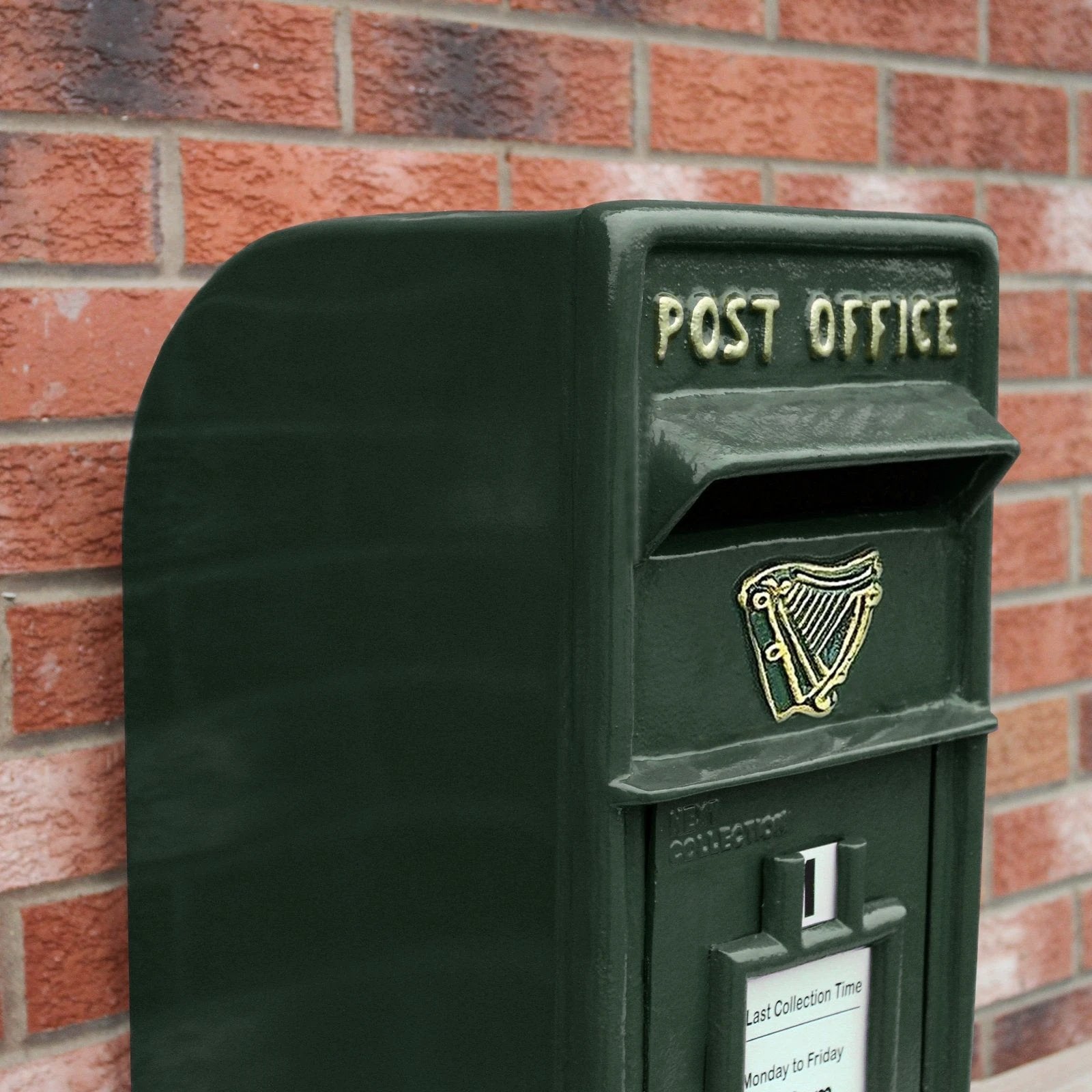Green Irish Post Box by Monster Shop
