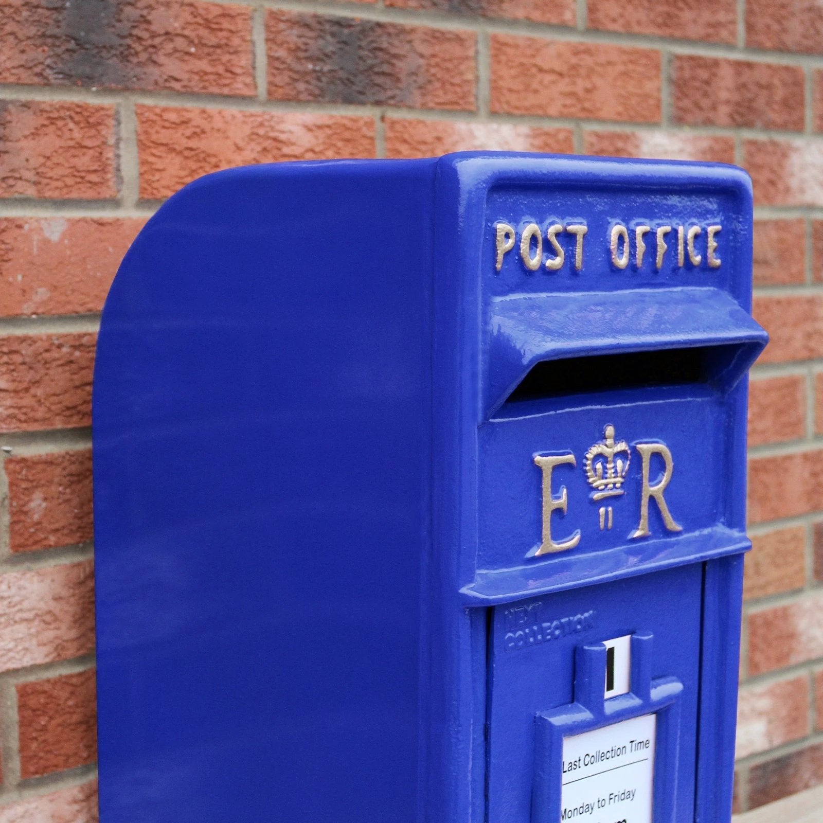 Blue Scottish Post Box by Monster Shop