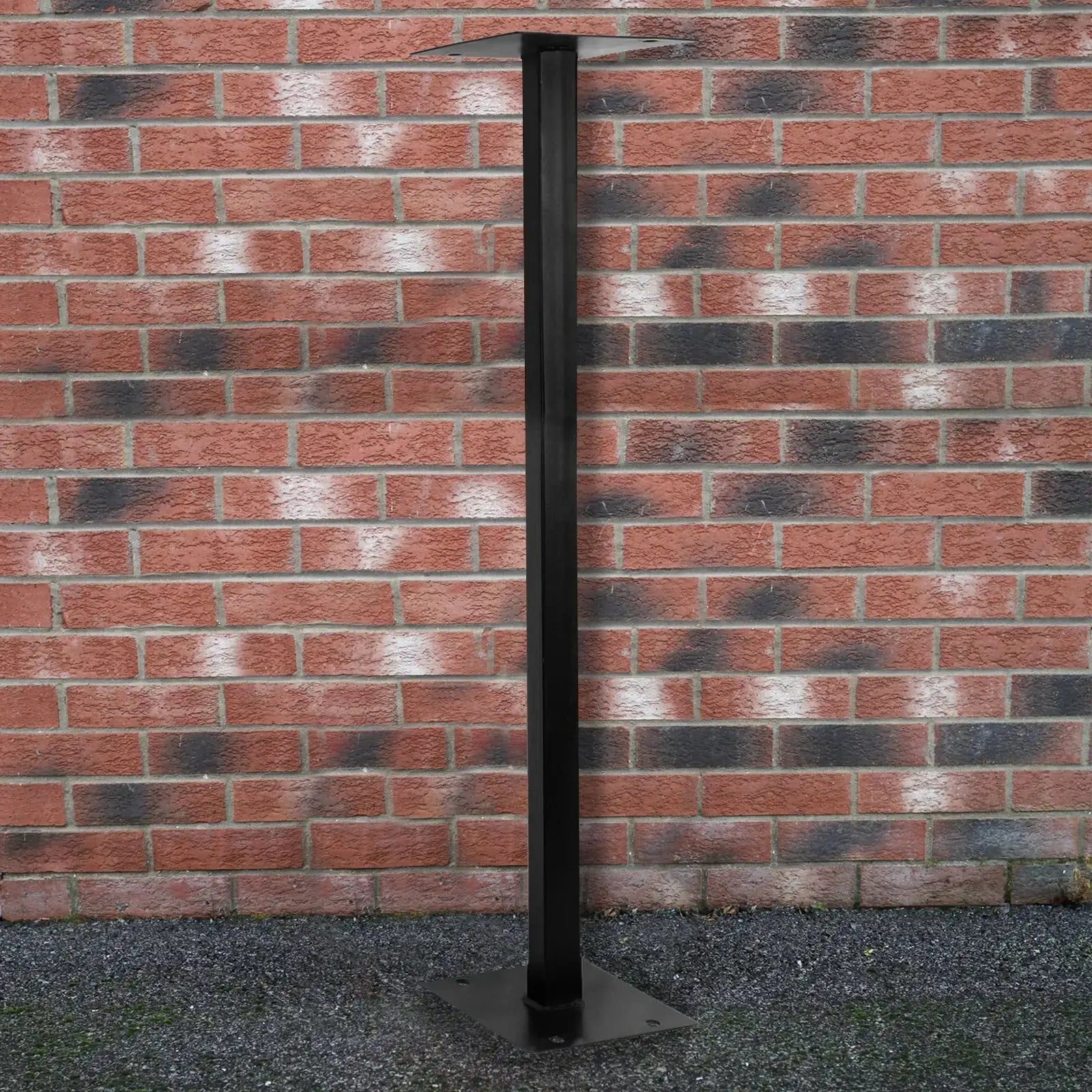 Monster Shop Black Royal Mail Post Box with Stand -