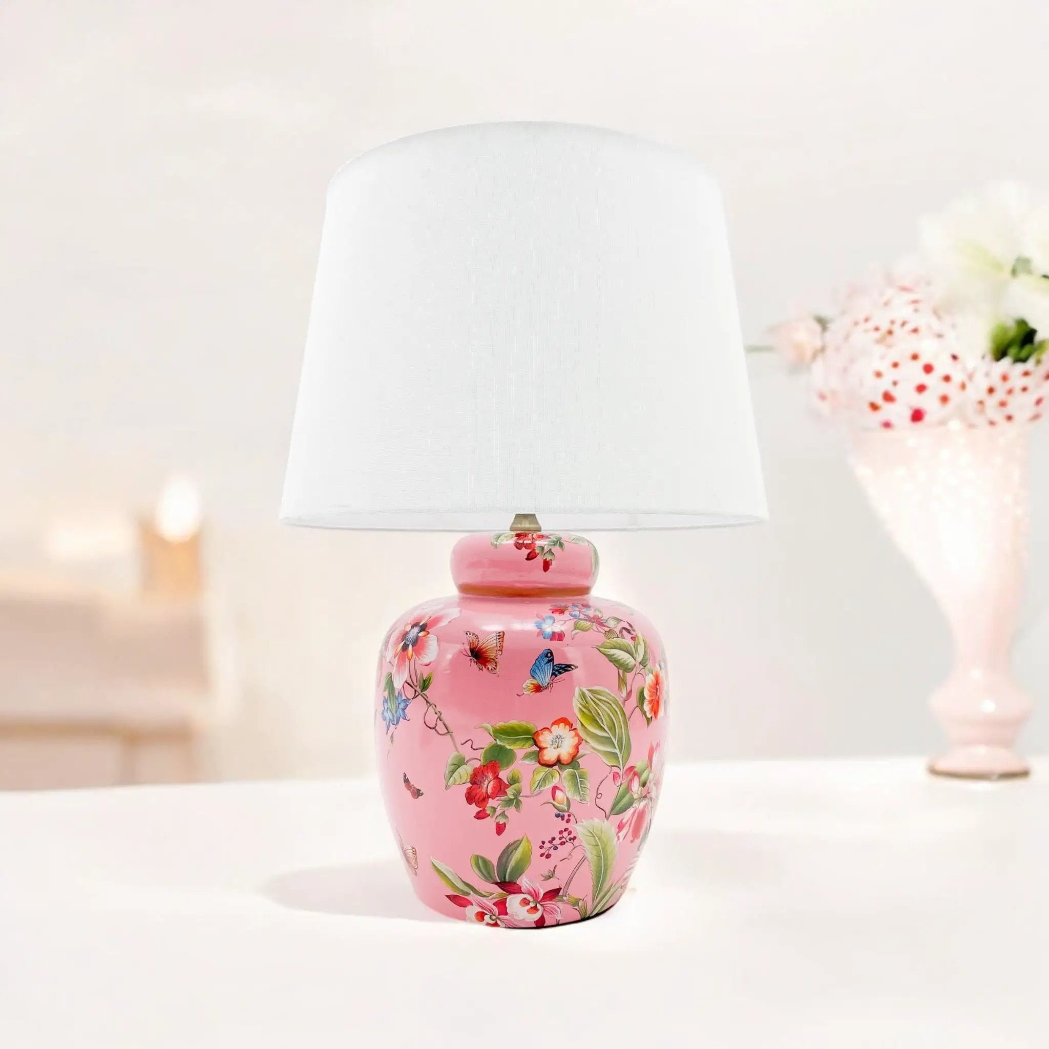 MSL 41CM CERAMIC TABLE LAMP - Lamp