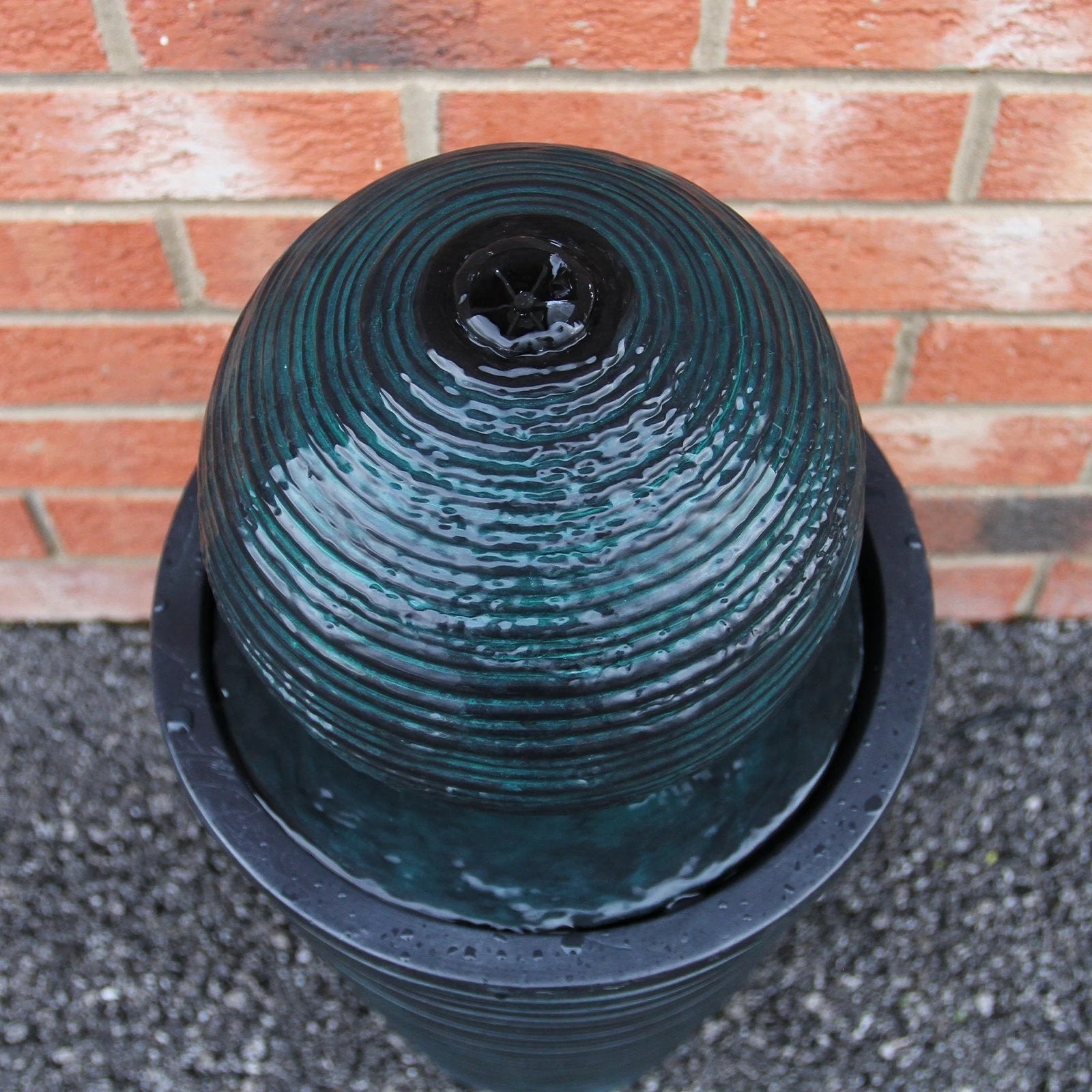 Monster Shop Round Ball Solar Water Feature -