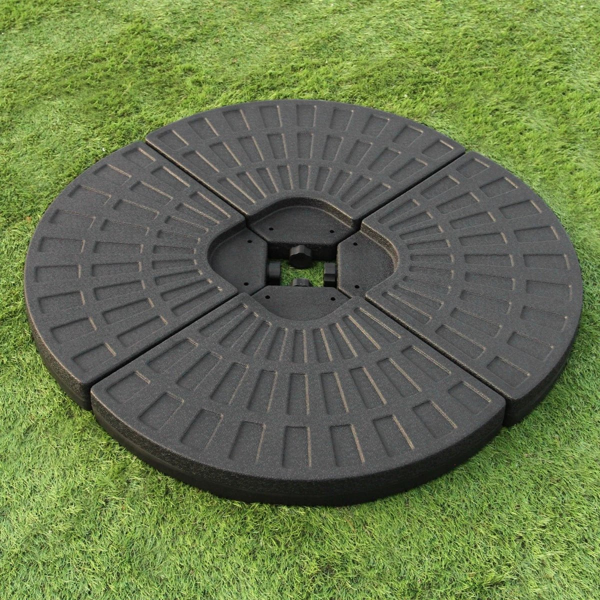 Sturdy Cantilever Parasol Base Fan Design by Monster Shop