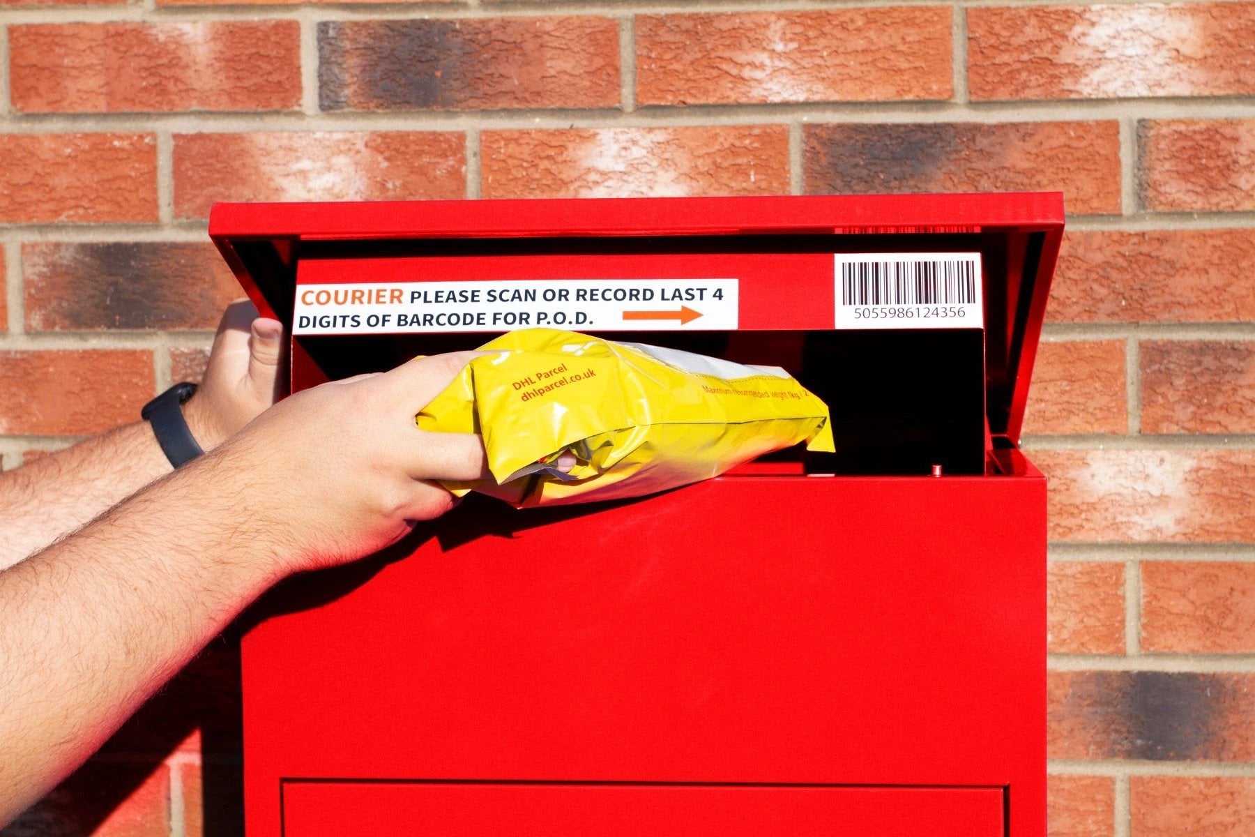 Red Parcel Post Box - Monster Shop - Home Symphony