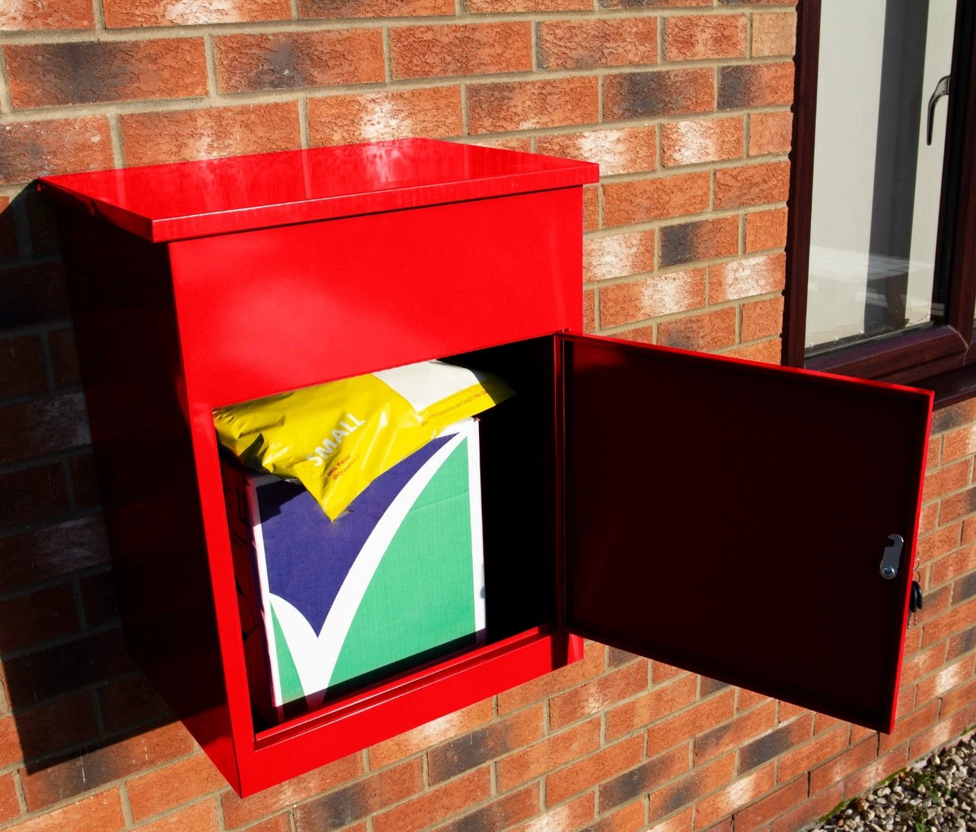 Red Parcel Post Box - Monster Shop - Home Symphony