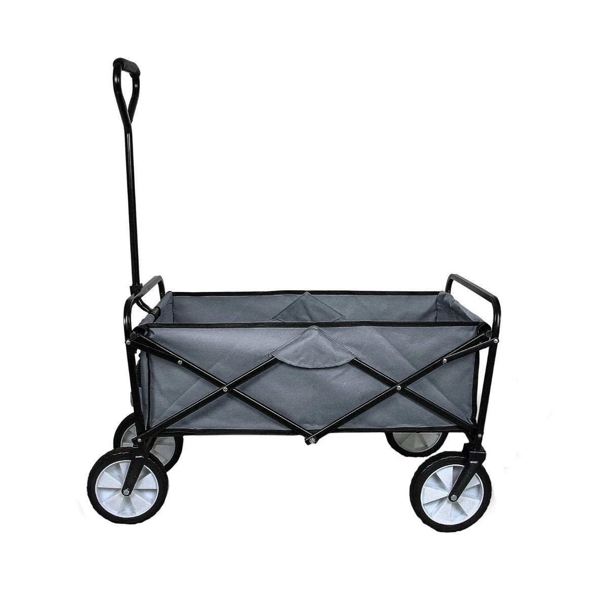 Monster Shop Foldable Garden Cart Grey -