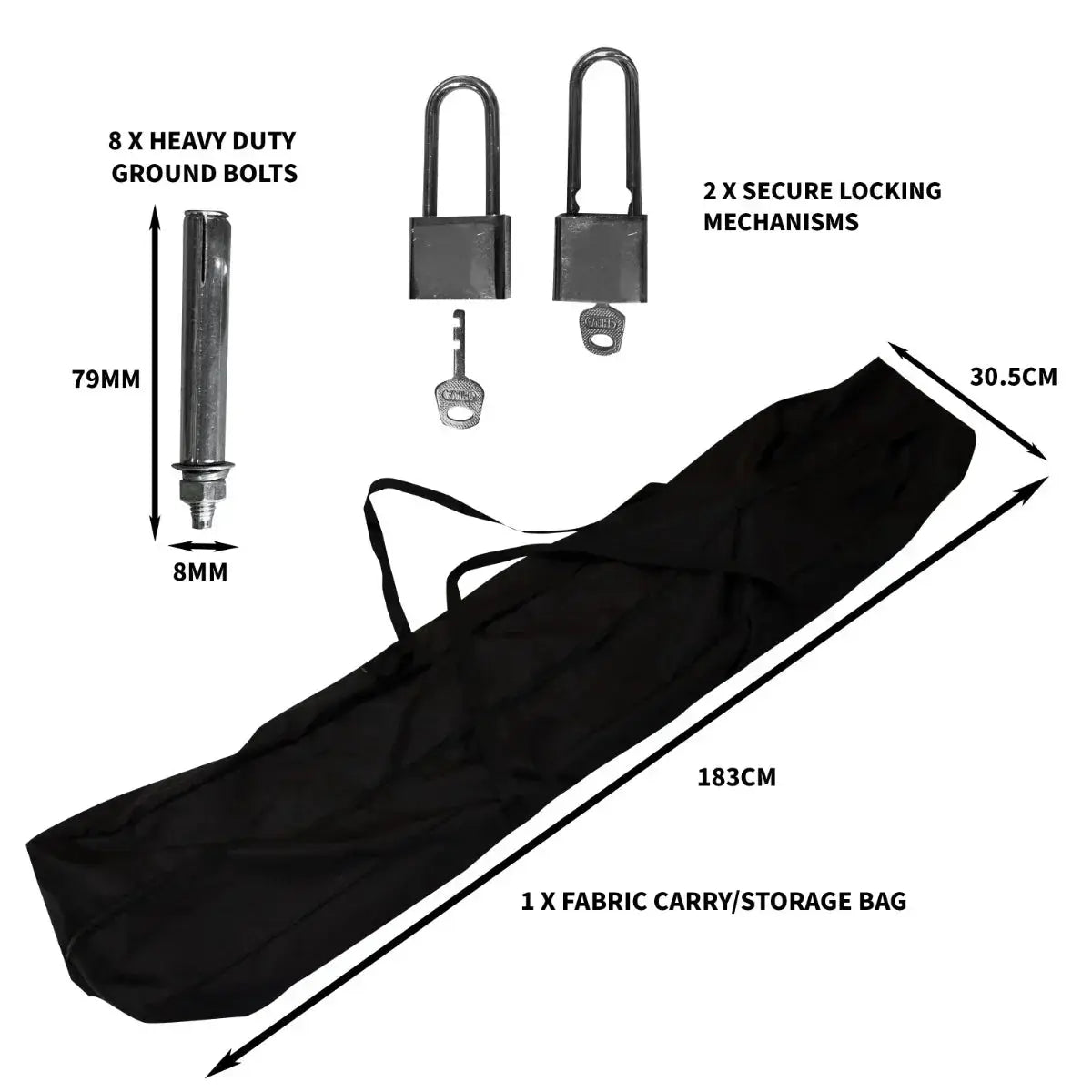 Monster Shop Large Motorbike Tent -