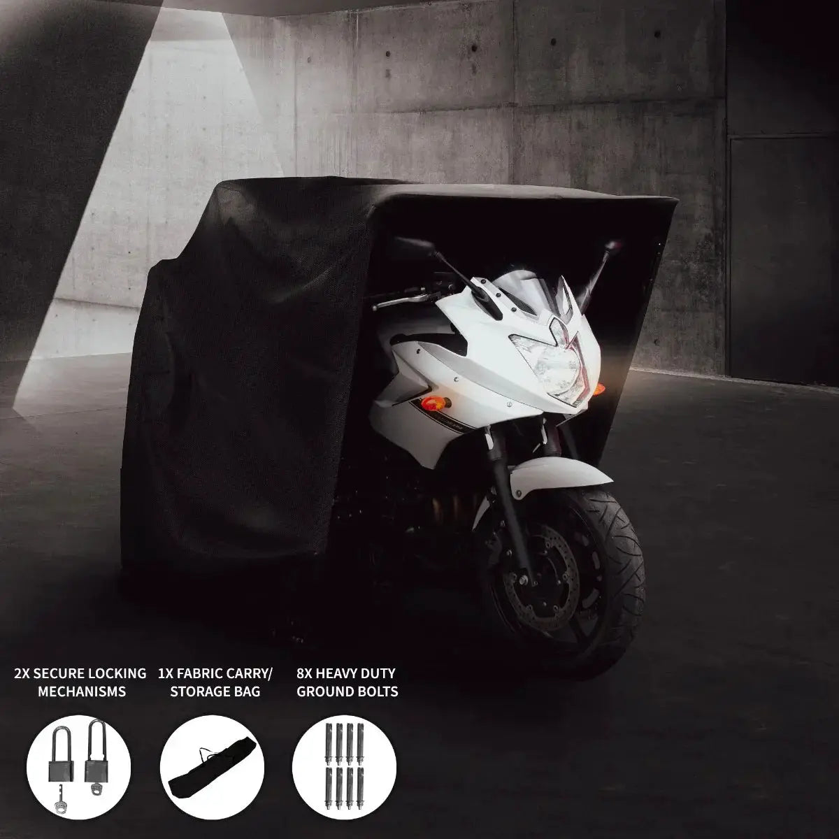 Monster Shop Large Motorbike Tent -