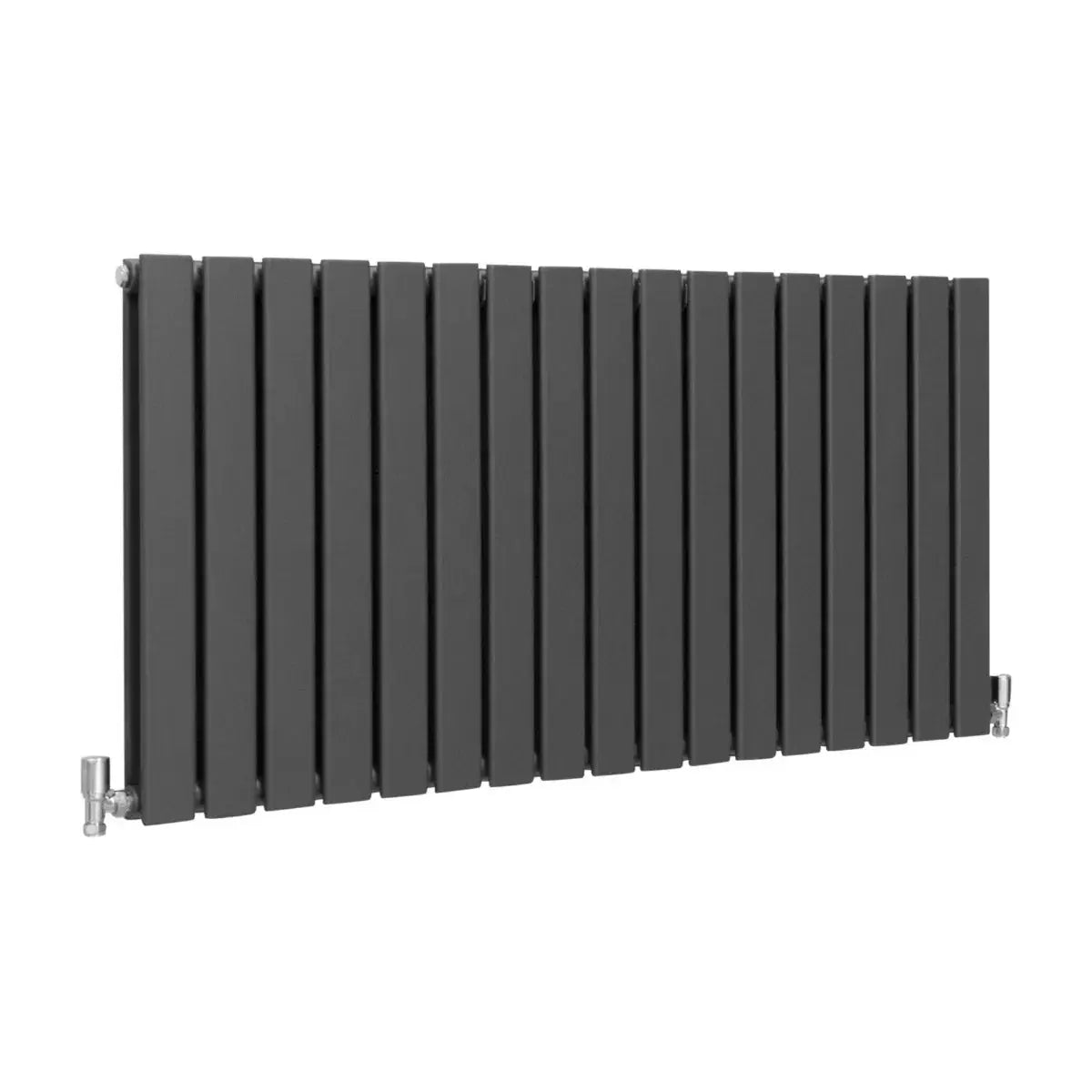 Monster Shop Designer Flat Panel Radiators Anthracite Grey 600mm x 1190mm -