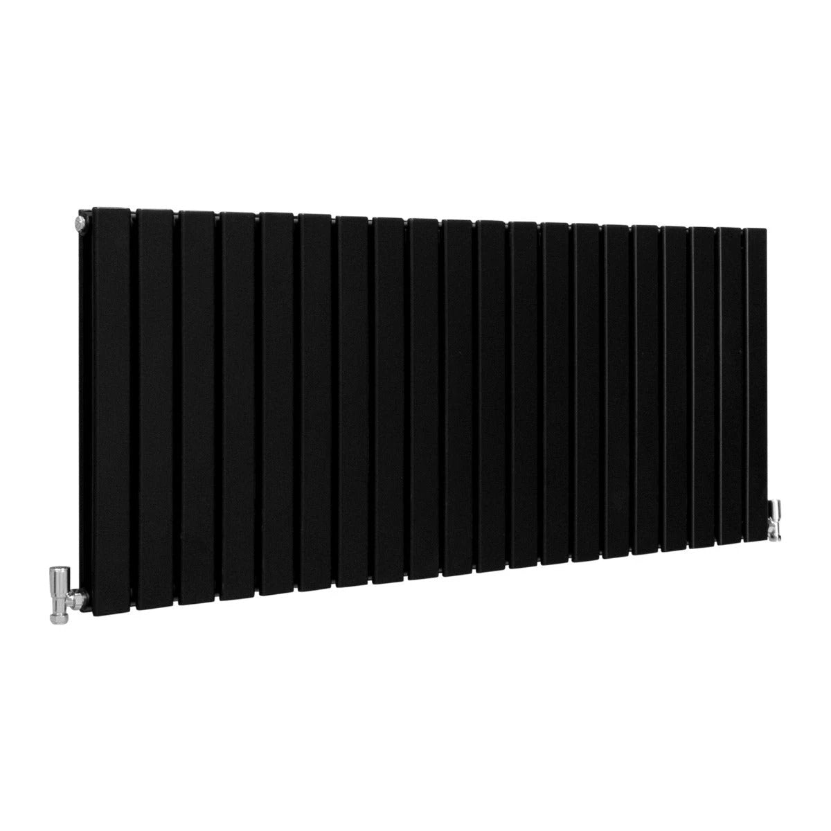Designer Radiator 600mm x 1400mm Matt Black Home by Monster Shop