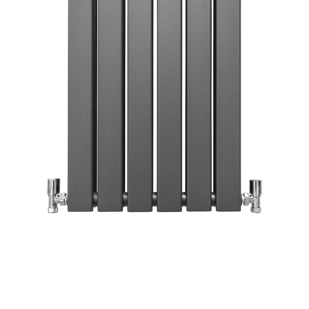 Designer Flat Panel Radiator 1600mm x 420mm Anthracite Finish for Modern Home Interiors by Monster Shop