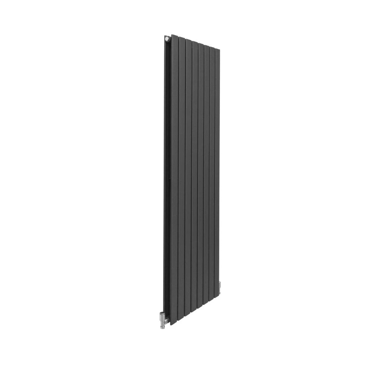 Monster Shop Designer Anthracite Grey Flat Panel Radiator 1600mm by 560mm Slimline Modern Heating for Home and Office - Radiator