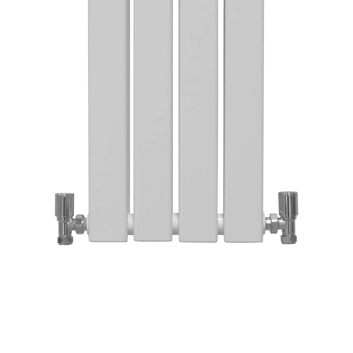 Designer Flat Panel Radiator 1800mm X 280mm Gloss White Finish For Home And Office by Monster Shop