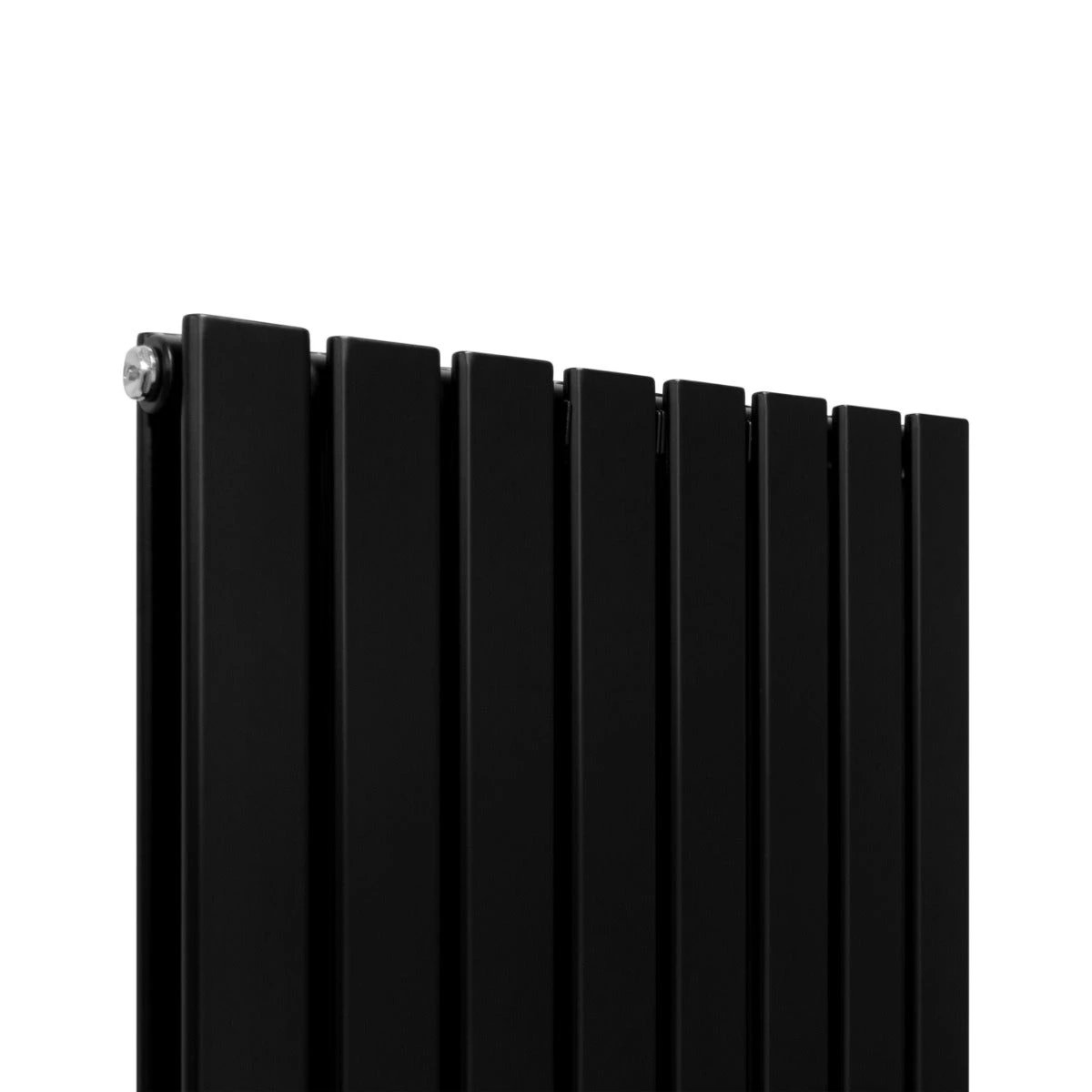 Monster Shop Designer Flat Panel Radiator 1800x560mm Matte Black For Modern Living Rooms And Offices - Radiator