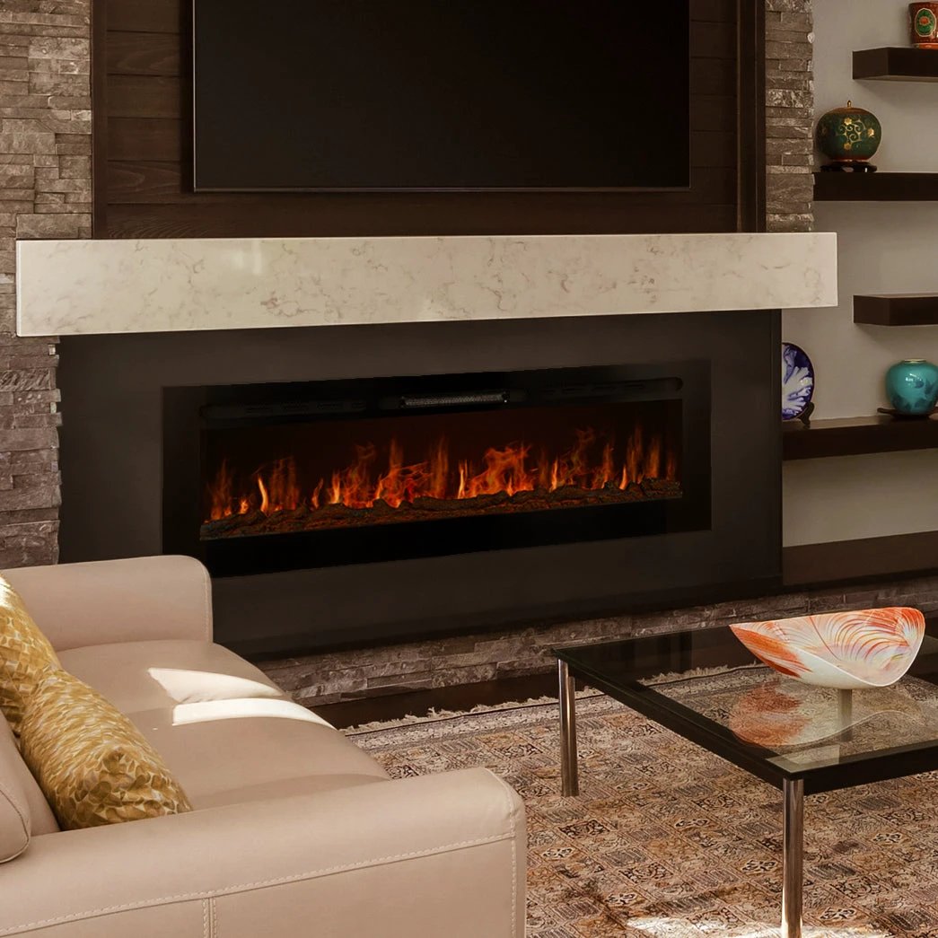 Monster Shop Electric Inset Fireplace 60” -