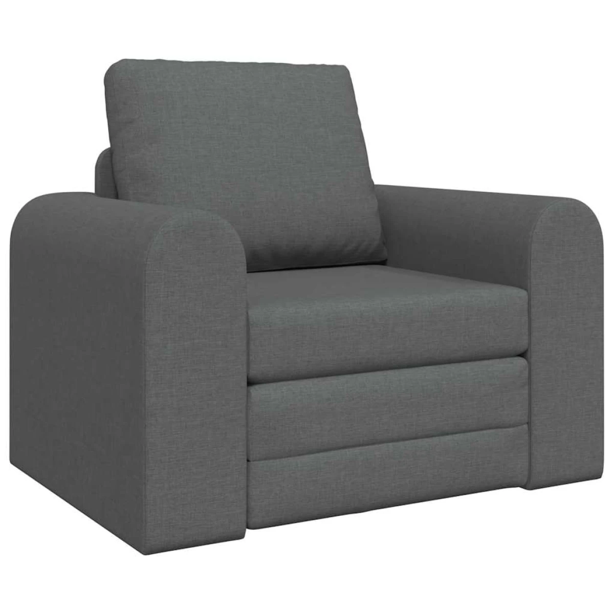 vidaXL VidaXL Armchair 98x71x83 cm Dark Grey Fabric For Reading - Sofa Bed