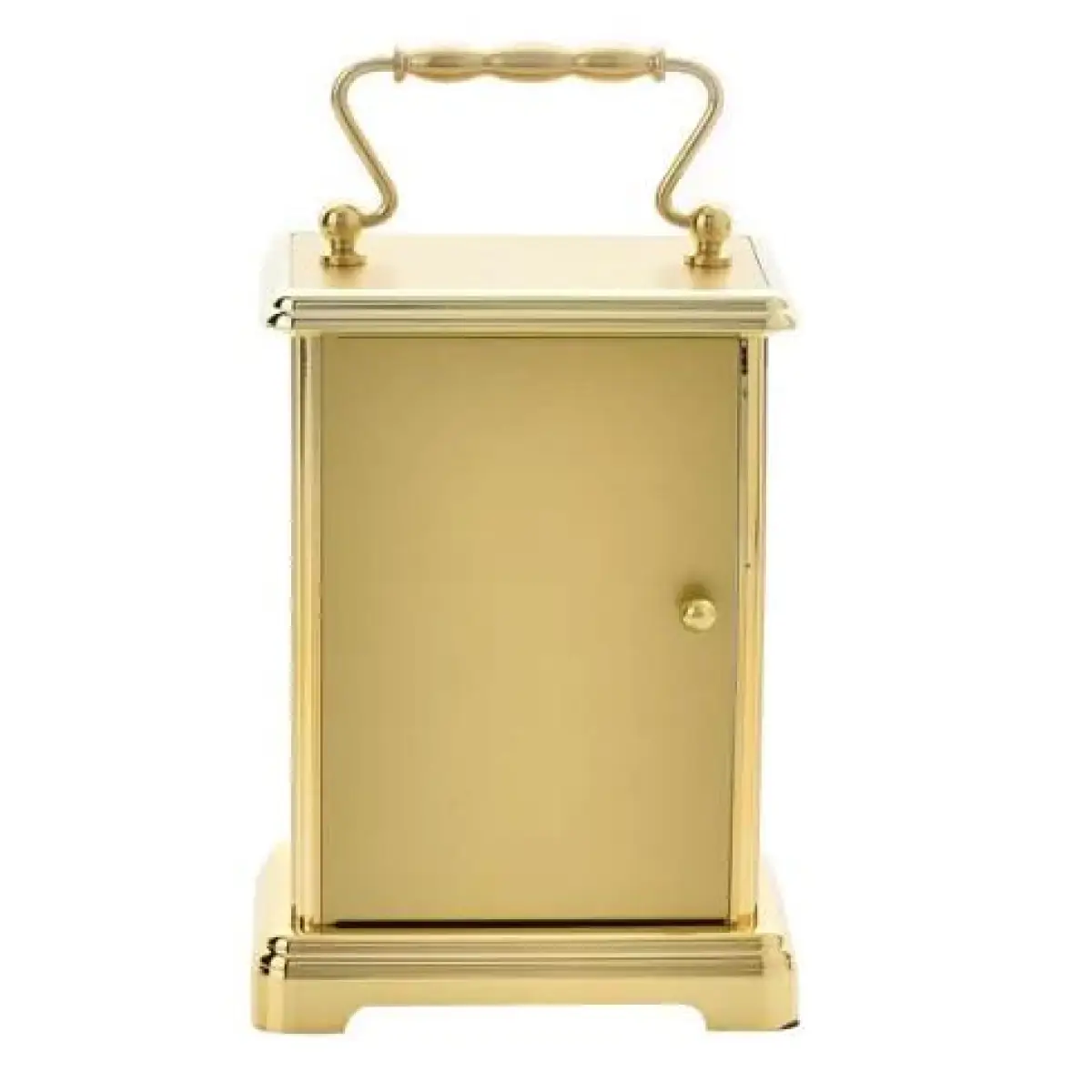 Widdop Wm.Widdop Carriage Clock - 2 tone gilt dial - Clock