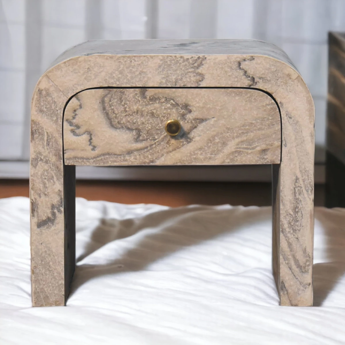 Artisan Bedside Compact Mango Wood Bedroom by Artisan Furniture