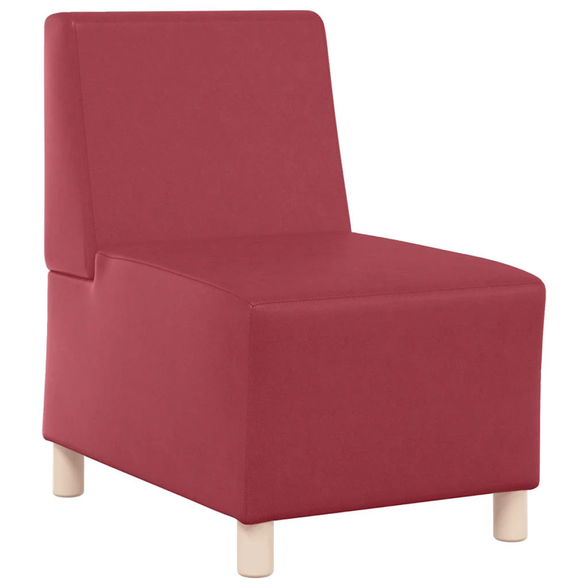 VidaXL Modular Sofa Unit 55x74x82 cm Faux Leather Living by vidaXL