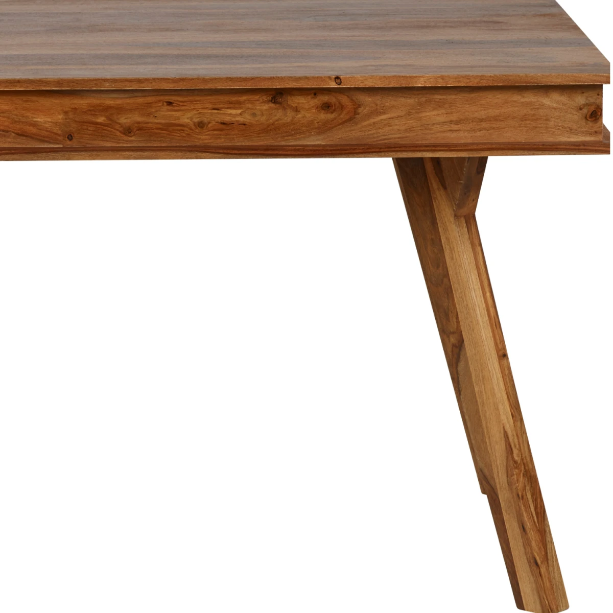 Jodhpur Sheesham Dining Table Compact Solid Wood For Home by Indian Hub