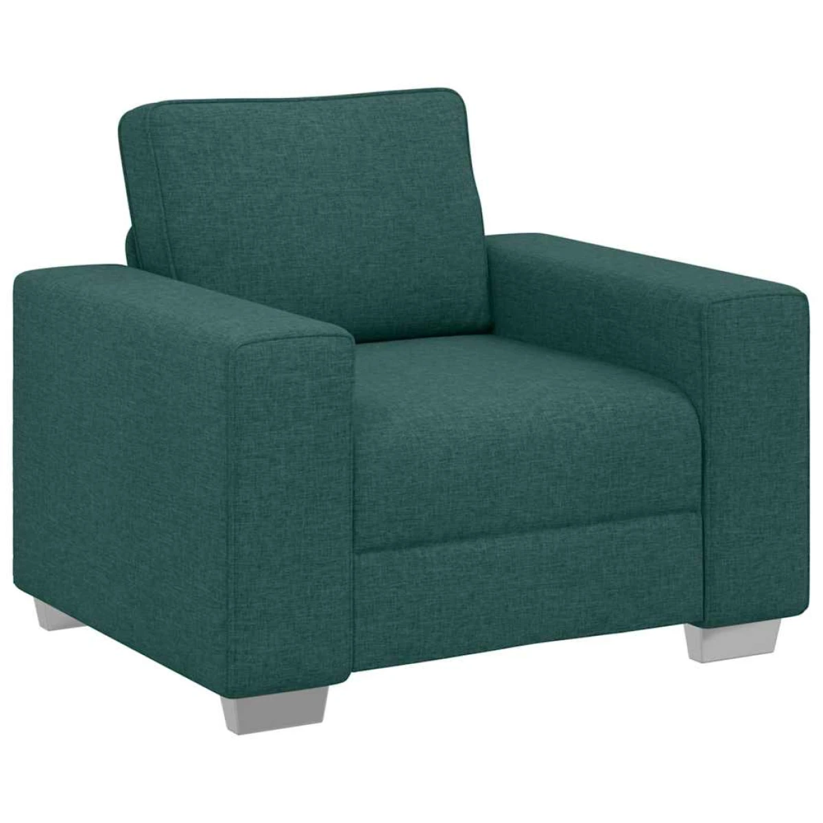 VidaXL Sofa 100 x 77 x 82 cm Dark Green Cushioned At Home by vidaXL