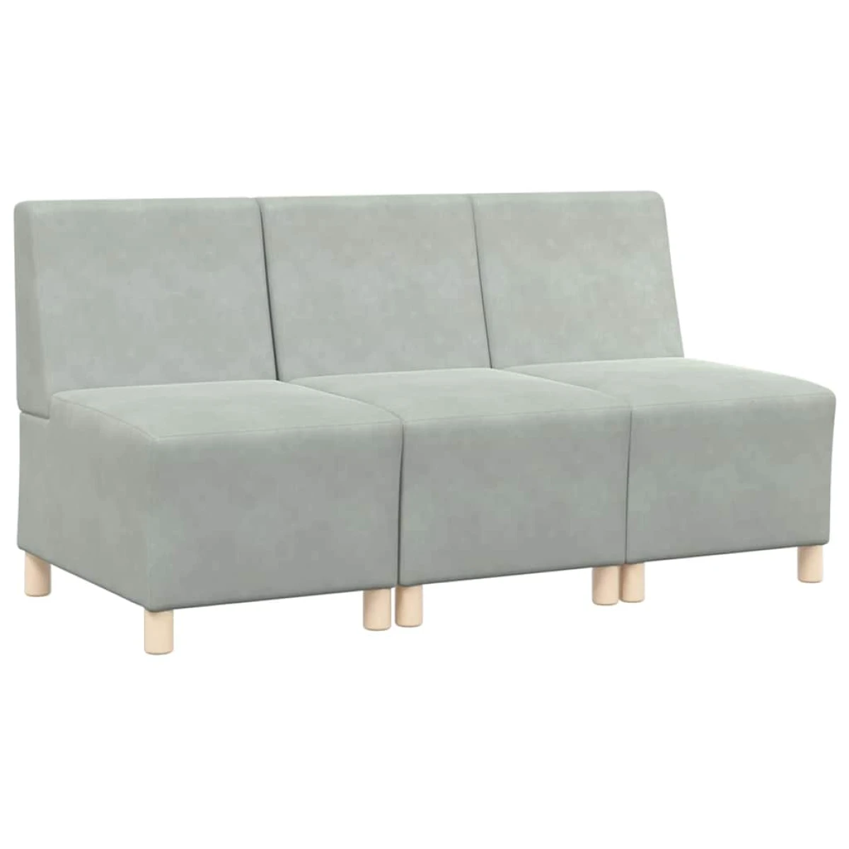 VidaXL Modular Sofa 55x74x82 Cm Velvet Living Room by vidaXL