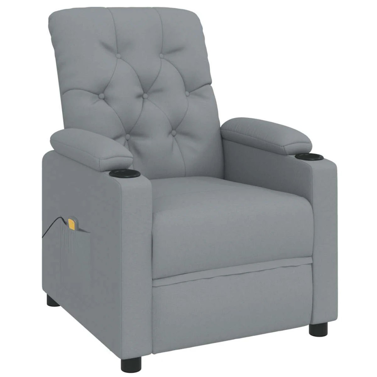 vidaXL VidaXL Massage Recliner Chair Standard Soft Fabric For Home - Recliner