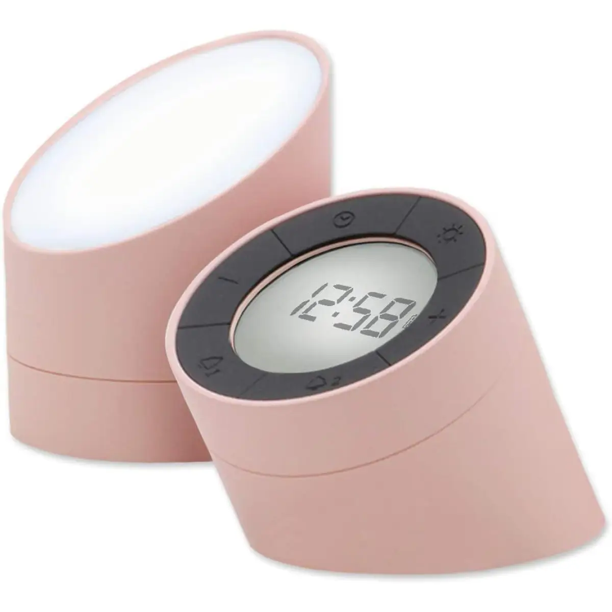 Acctim Acctim Jowie Dual Digital Alarm Clock/Nightlight Superbrite with Light Touch Sensor Pink - Clock