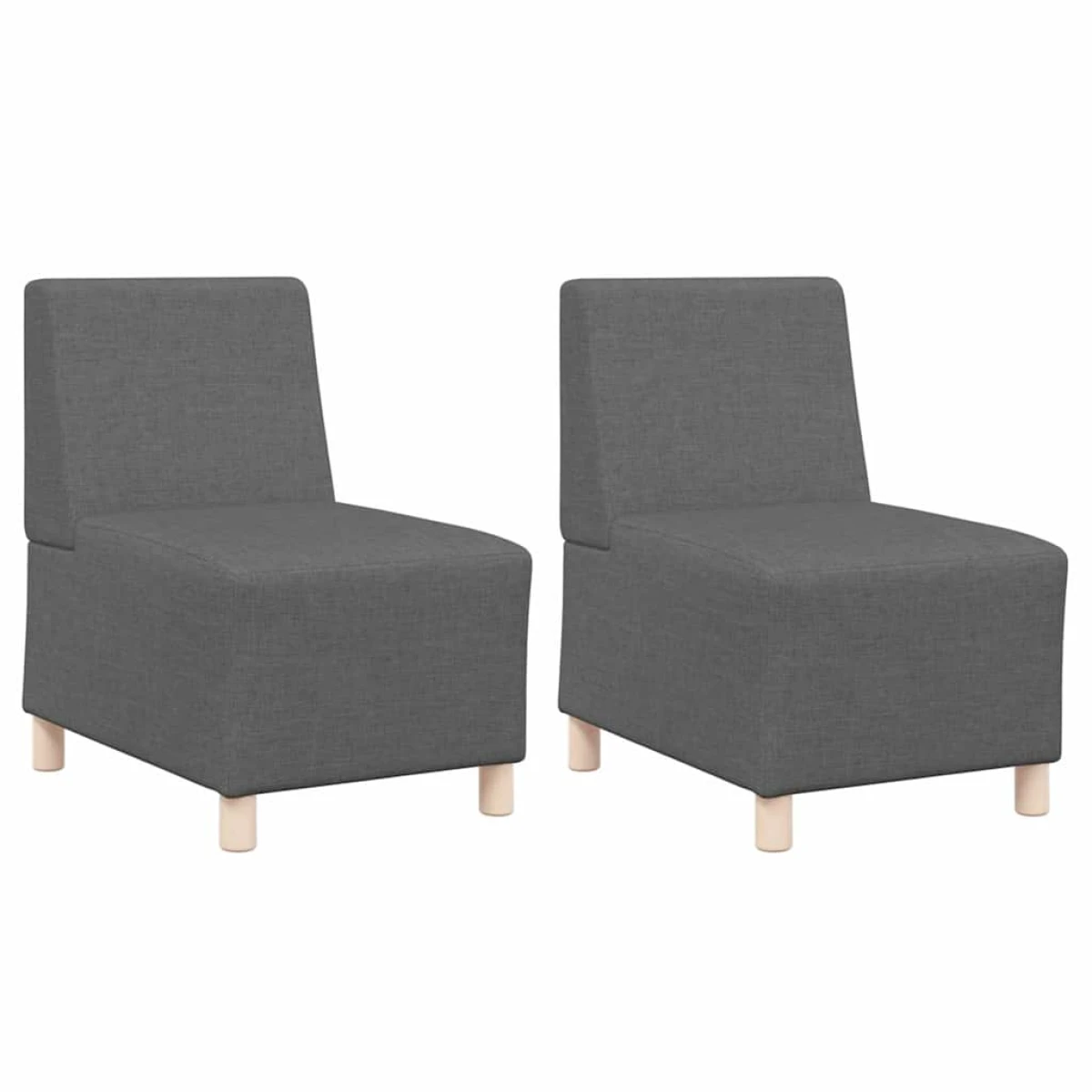 vidaXL VidaXL Modular Sofa Unit 55x74x82 Cm Armless Living Room - Sofa