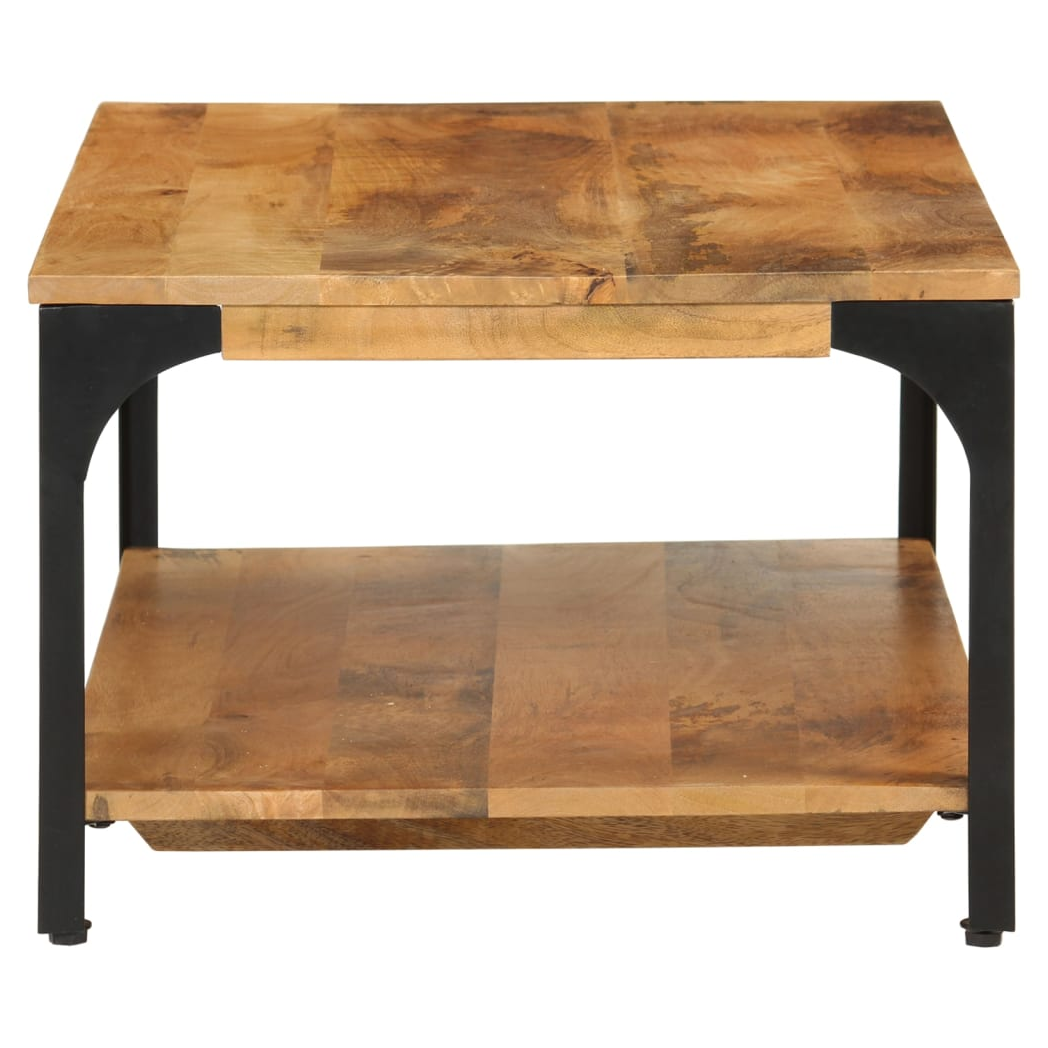 vidaXL vidaXL 2-Layer Coffee Table 100x55x38 Mango Steel - Coffee Table