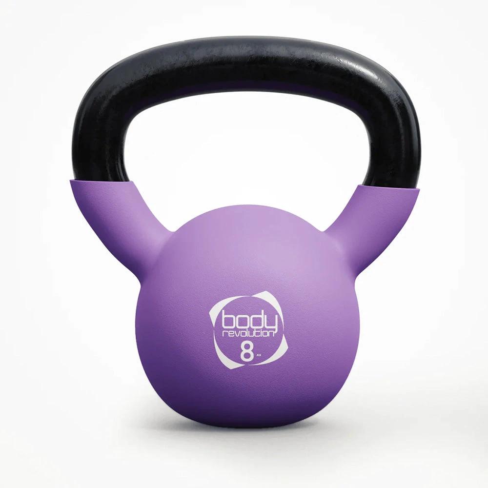 Monster Shop Body Revolution 8kg Neoprene Kettlebells -