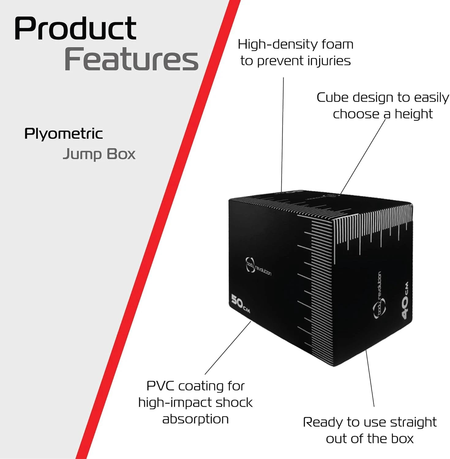Monster Shop Medium Body Revolution Plyo Box -