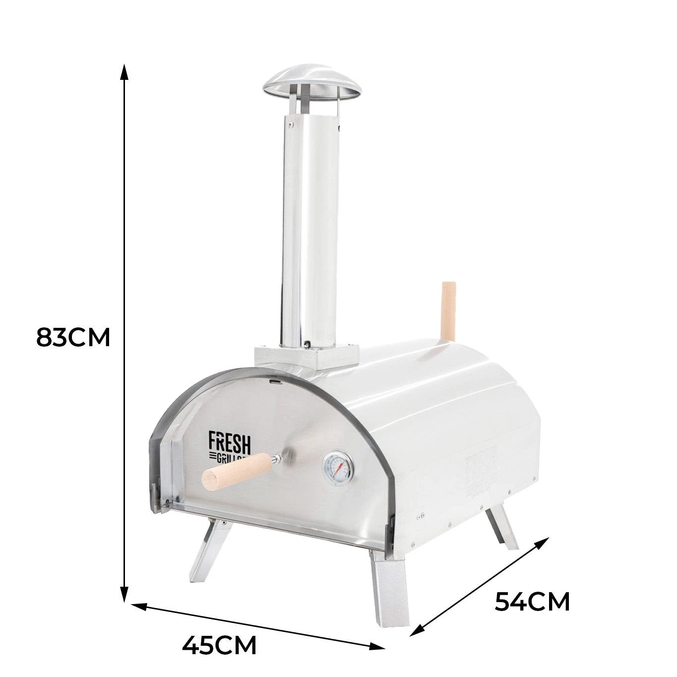 Fresh Grills Premium Outdoor Pizza Oven by Monster Shop