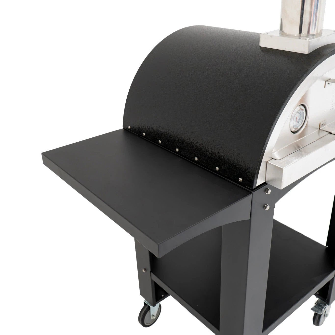 Fresh Grills Free Standing Extra Large Pizza Oven with Prep Stations by Monster Shop