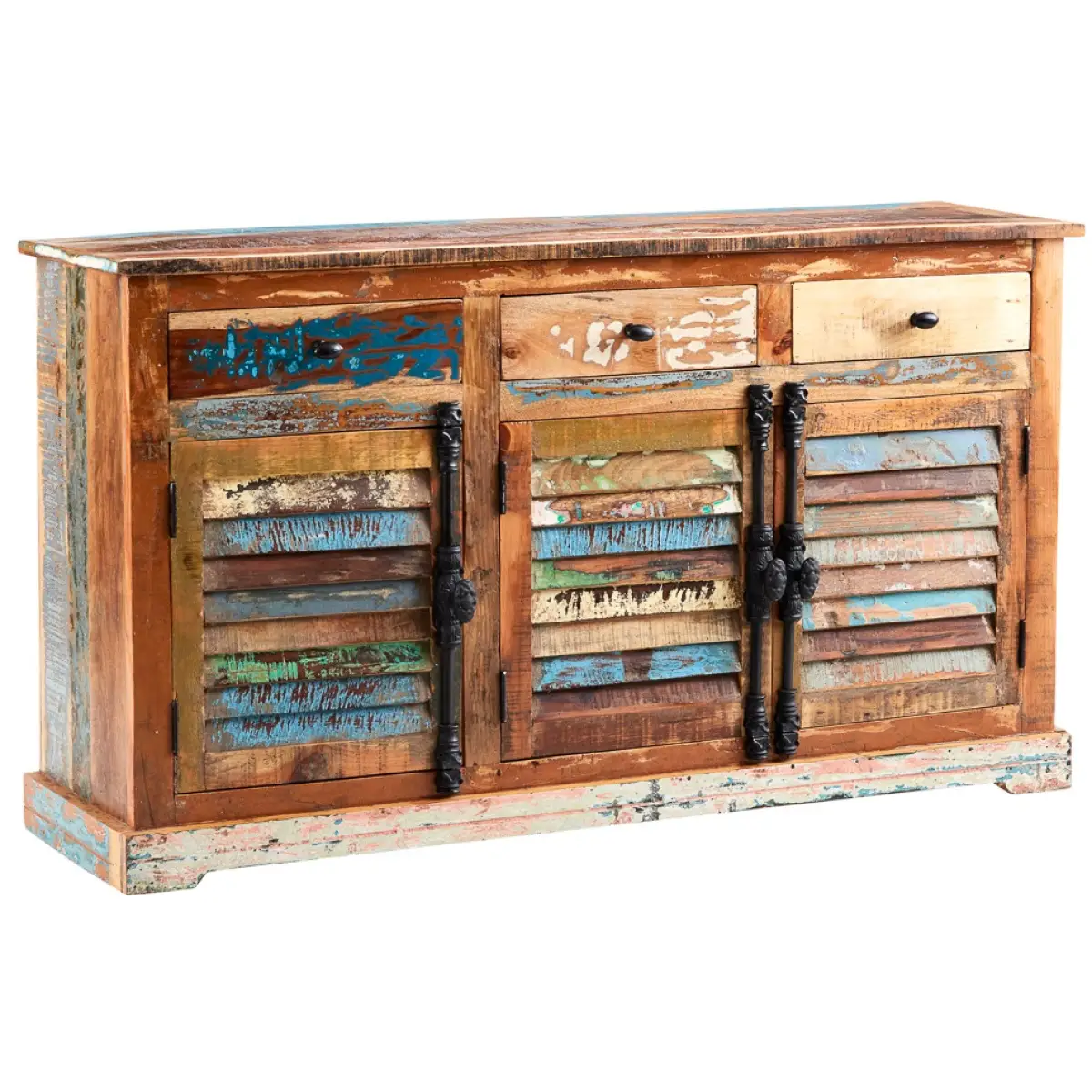 Indian Hub Coastal Large Sideboard - Sideboard